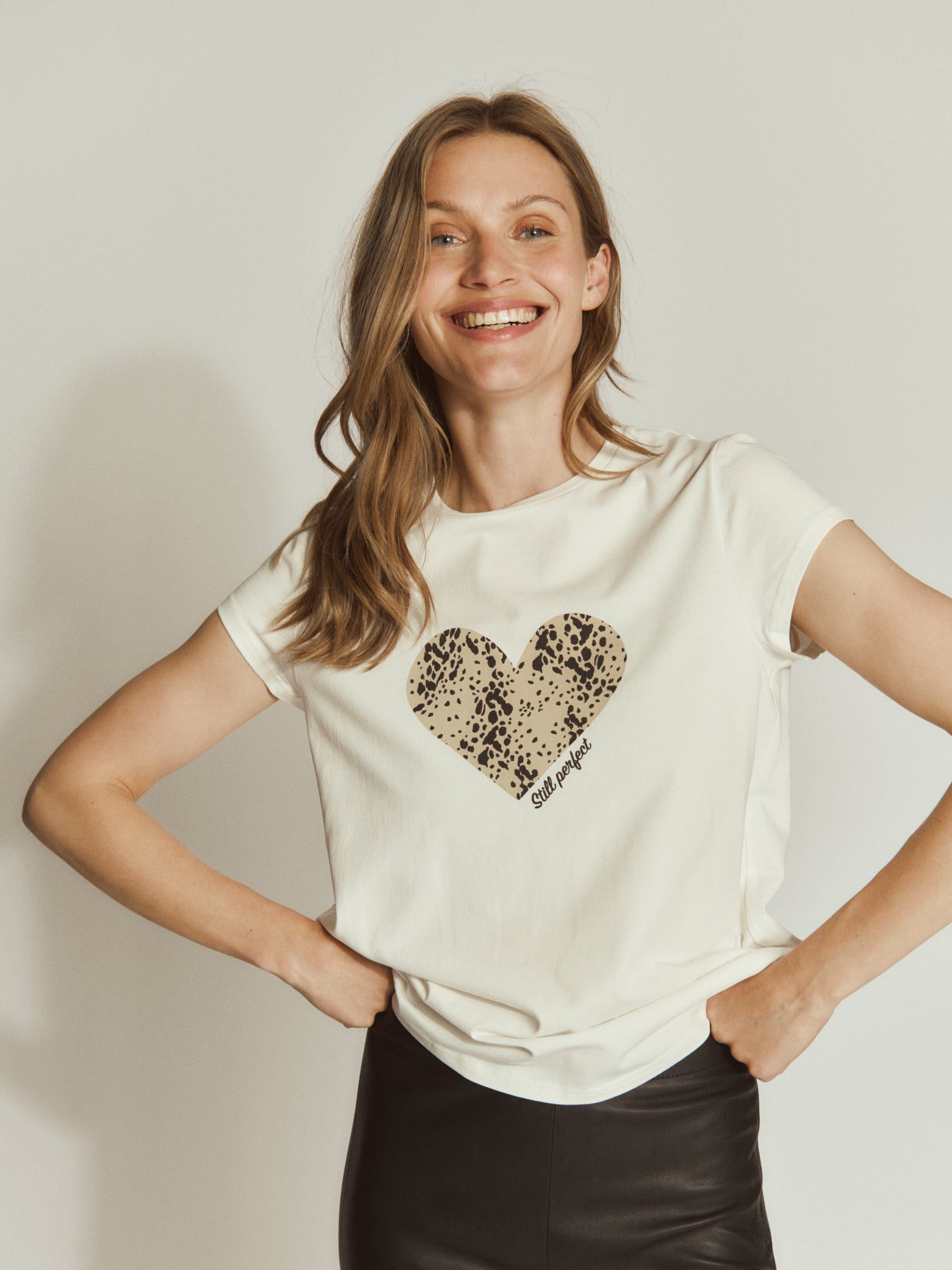 RWNatali Print Capsleeve T-shirt T-SHIRT SS Rosemunde Woman