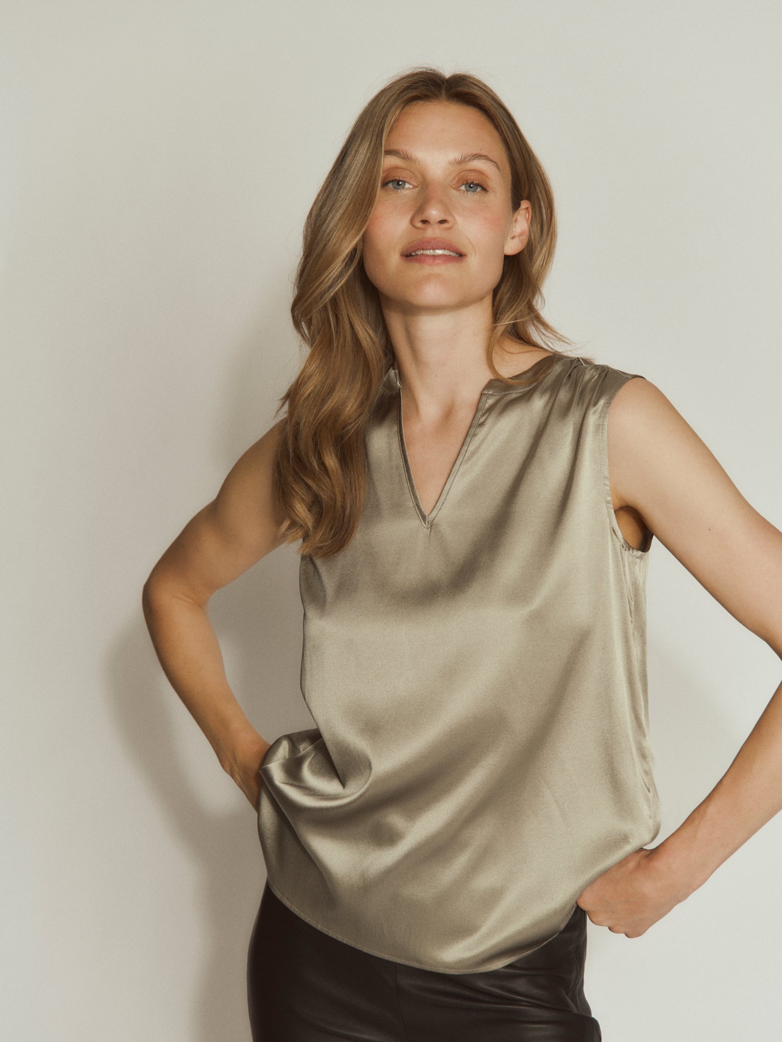 RWJade Silk SL Top TOP Rosemunde Woman