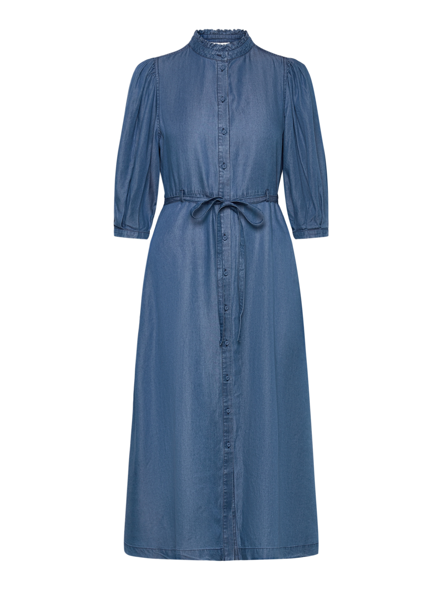 RWDallas LS Midi Dress DRESS Rosemunde Woman 34 medium denim blue