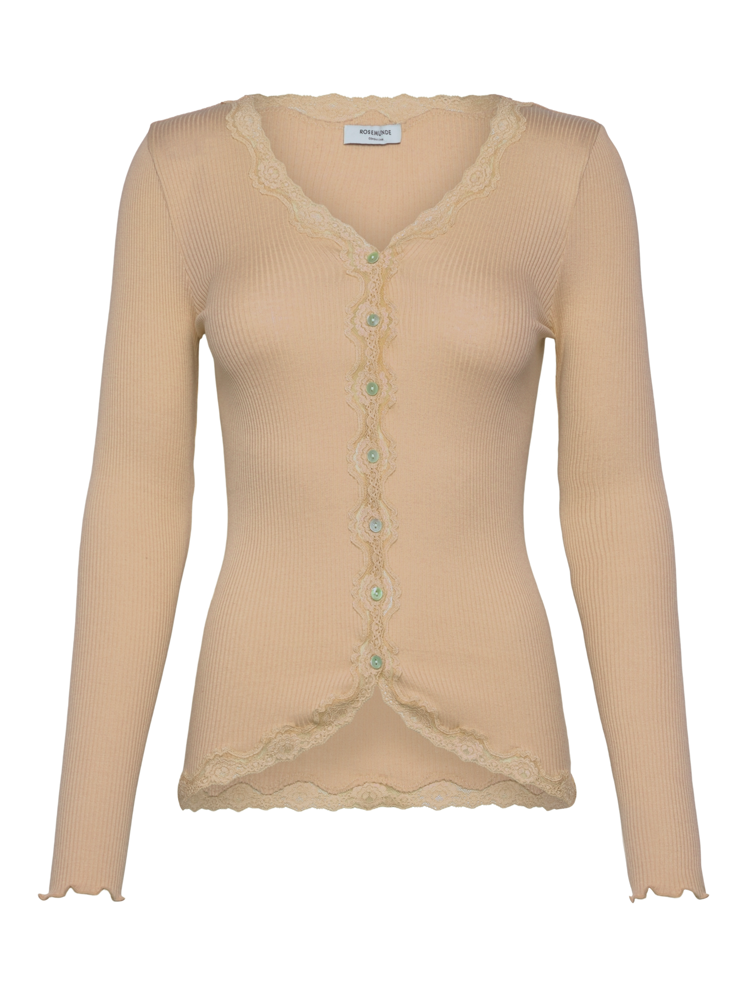 RWBabette Silk LS V-neck Lace Cardigan Cardigan Nantong Joyfull Fashion Co. Ltd. (CNY) L safari