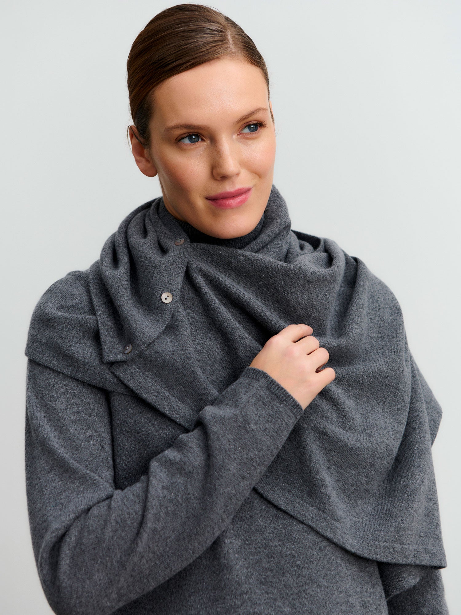 RWLaica Cashmere Poncho PULLOVER Rosemunde Woman