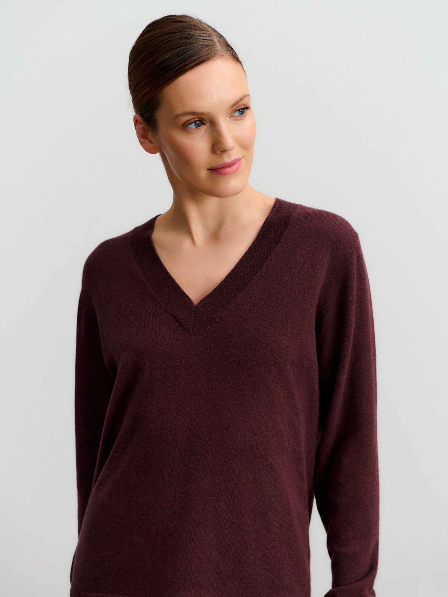 RWLaica Cashmere LS V-Neck Pullover PULLOVER Rosemunde Woman