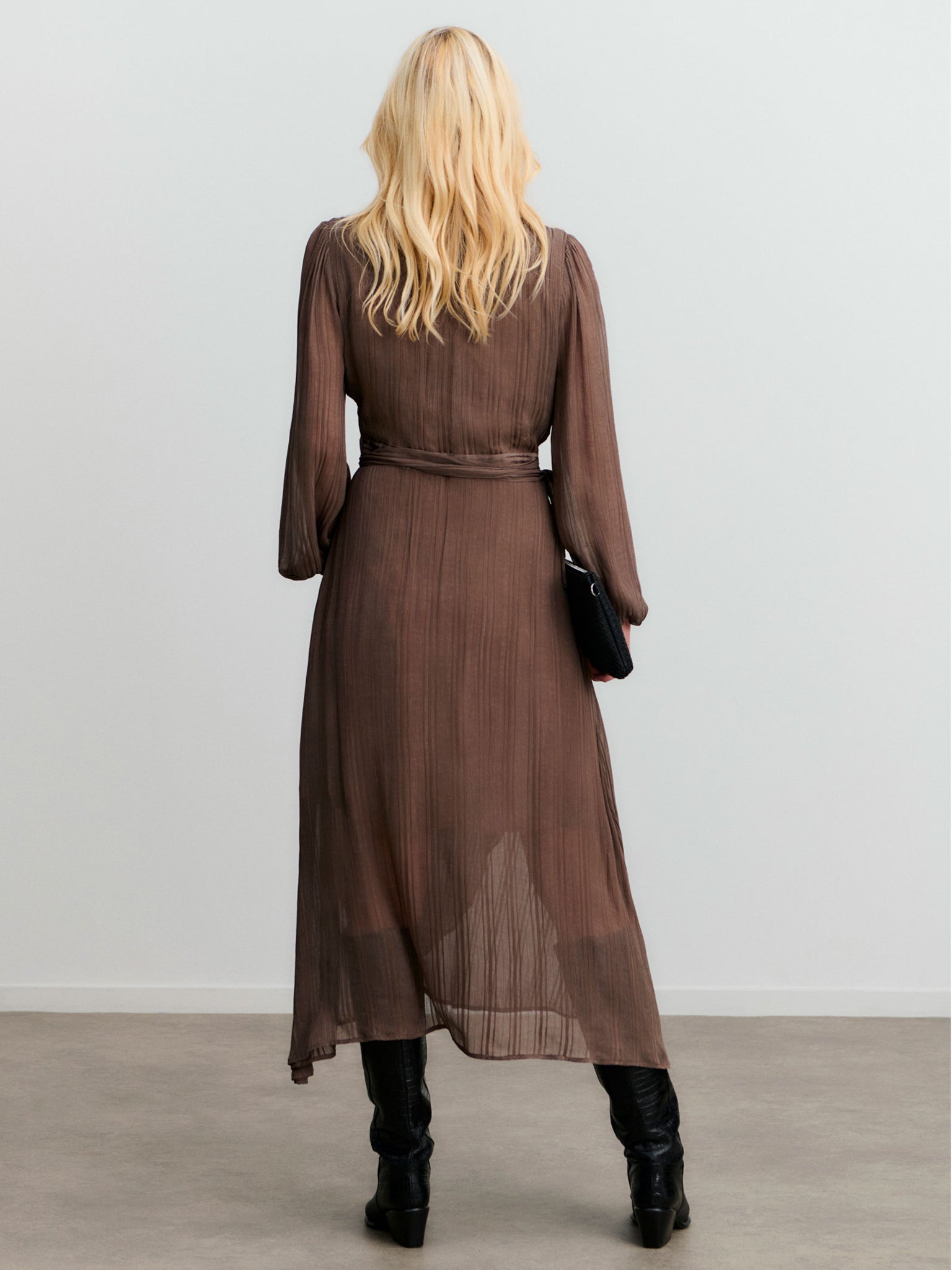 RWGloria LS Wrap Dress DRESS Rosemunde Woman