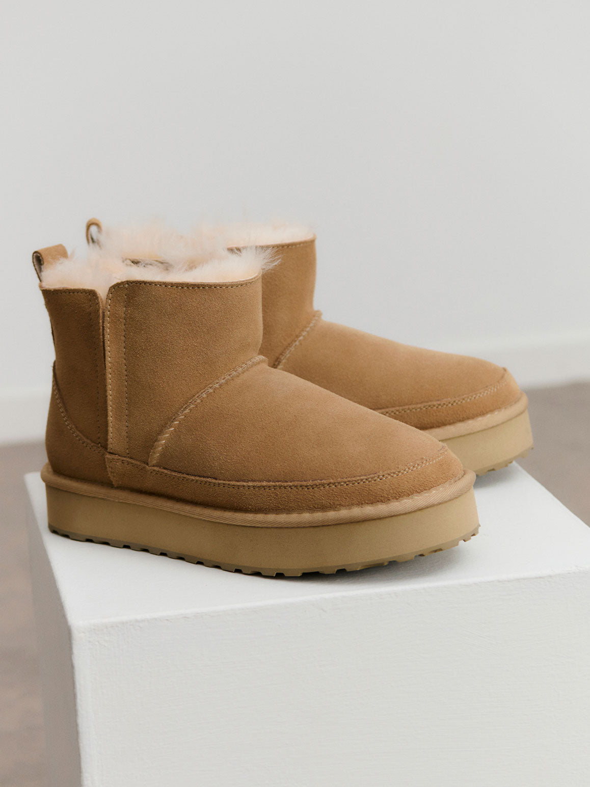 RHEvelyn Leather Elastic Boot BOOTS Rosemunde Woman