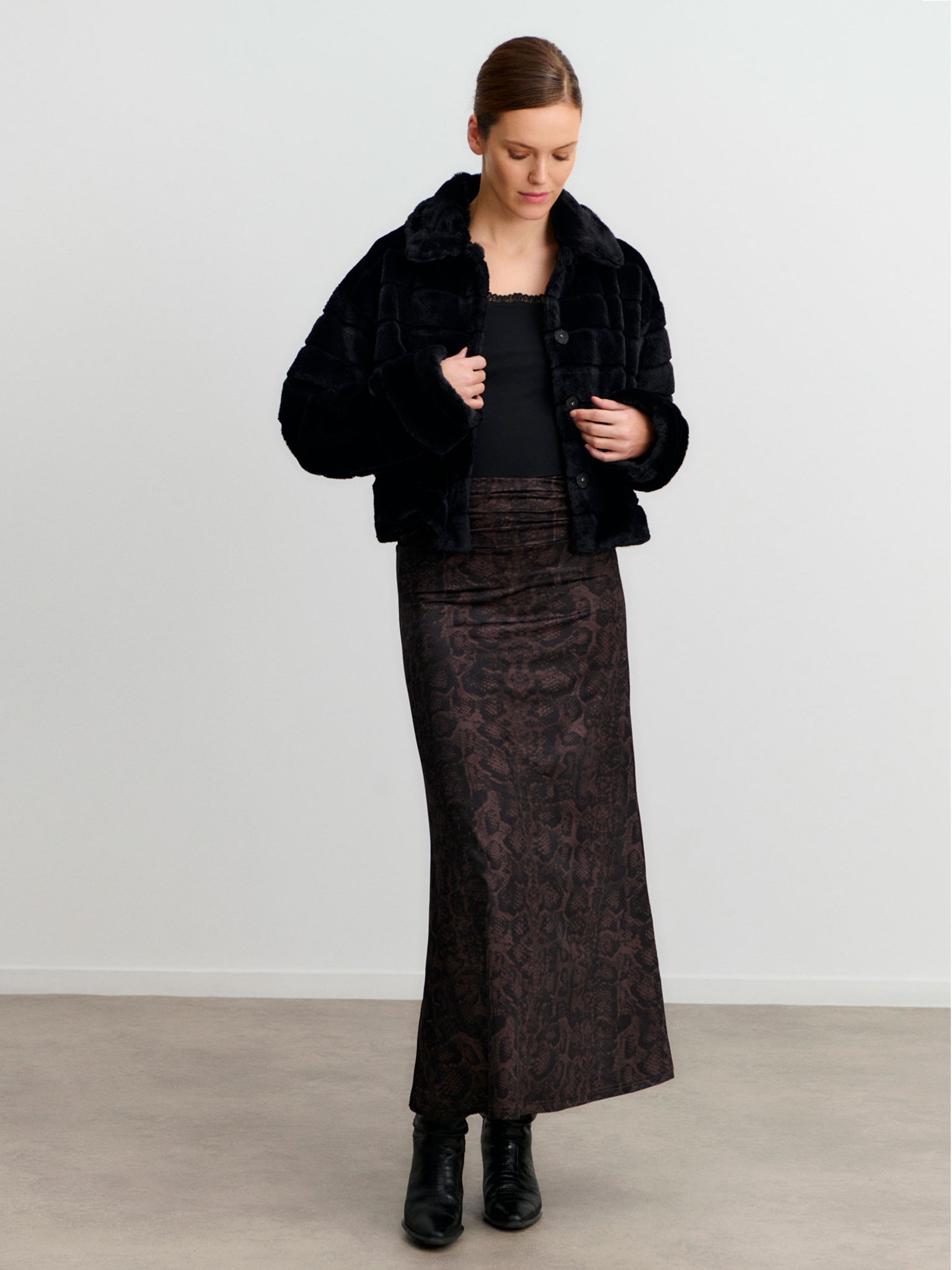 RWSunny Faux Fur Jacket JACKET Rosemunde Woman