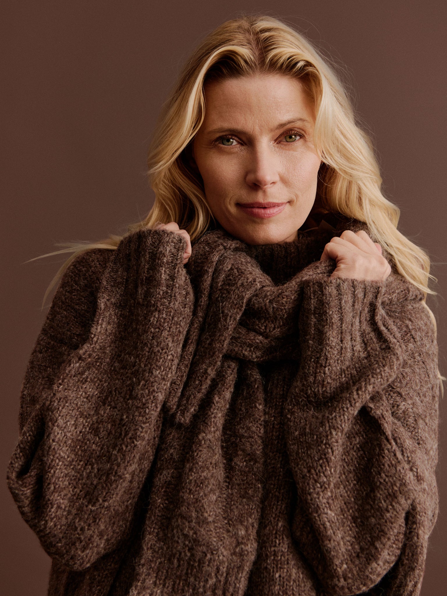 RWTulip Wool Blend LS Turtleneck Plain Pullover PULLOVER Rosemunde Woman