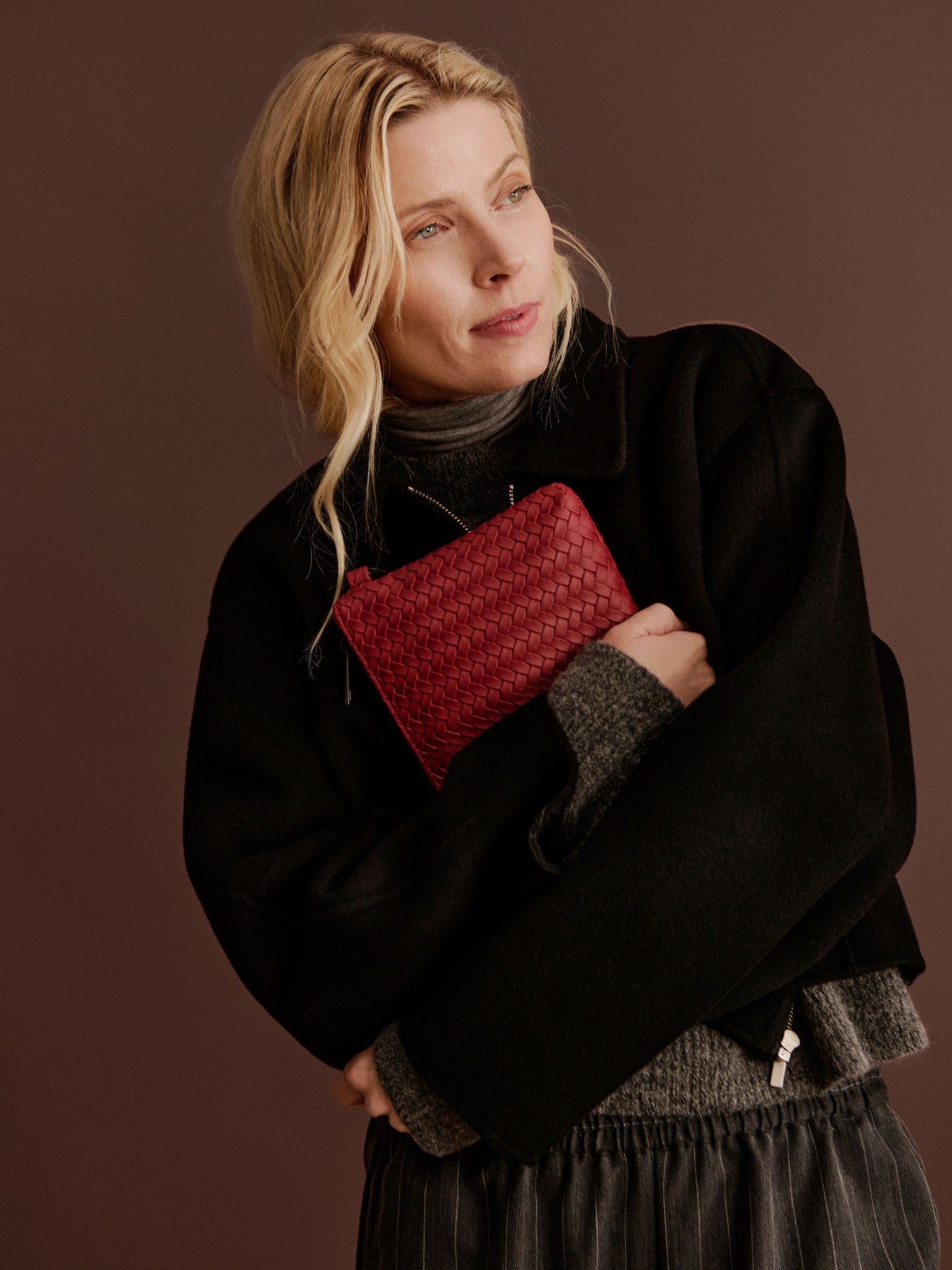 RWSara Cashmere Blend LS Roll-neck T-shirt T-SHIRT LS Rosemunde Woman