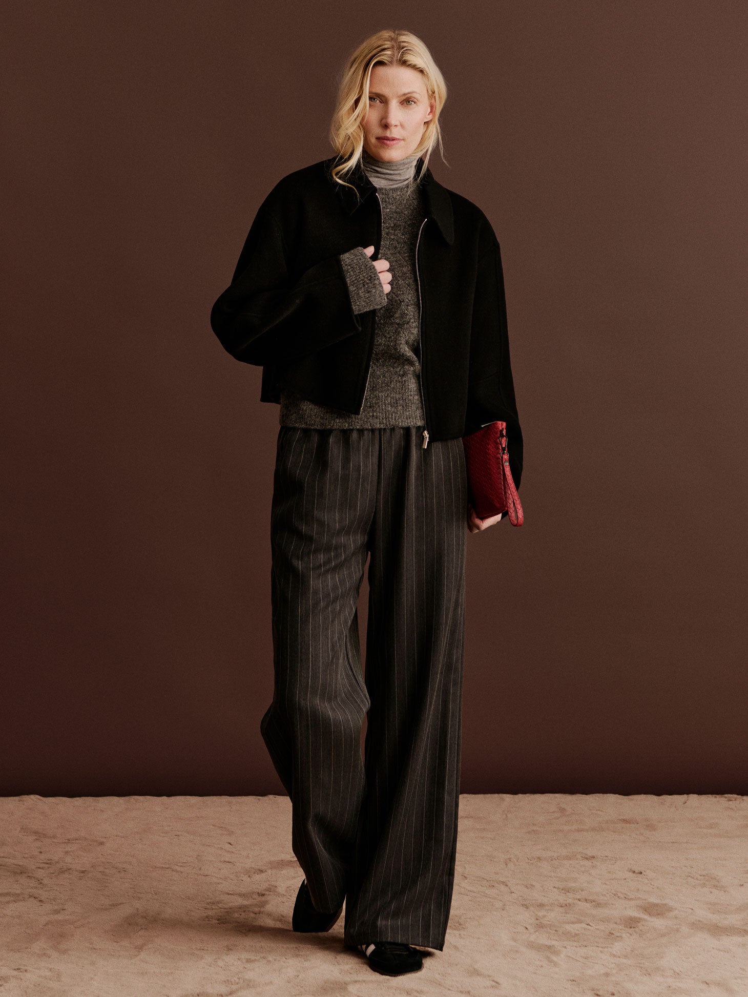 RWSara Cashmere Blend LS Roll-neck T-shirt T-SHIRT LS Rosemunde Woman