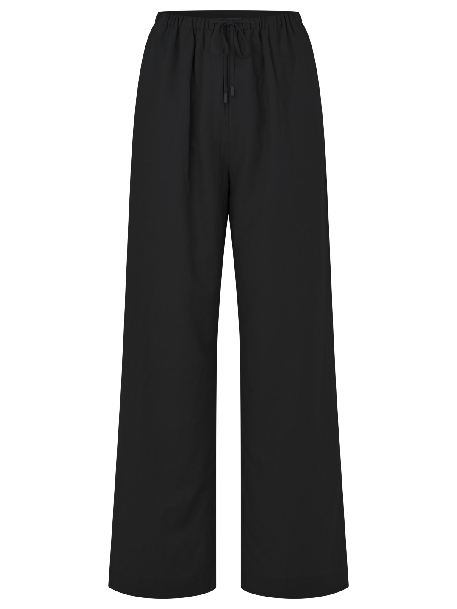 RWEsther Linen Long Trousers TROUSERS Rosemunde Woman 34 black