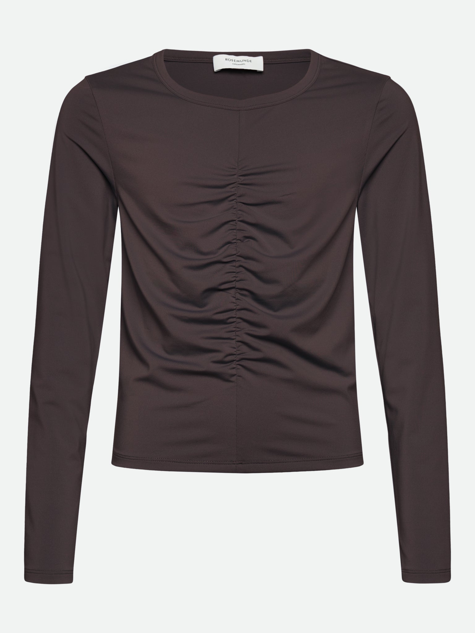 RKBillie LS Short Wrinkle T-shirt T-SHIRT LS Rosemunde Girls 128 ganache