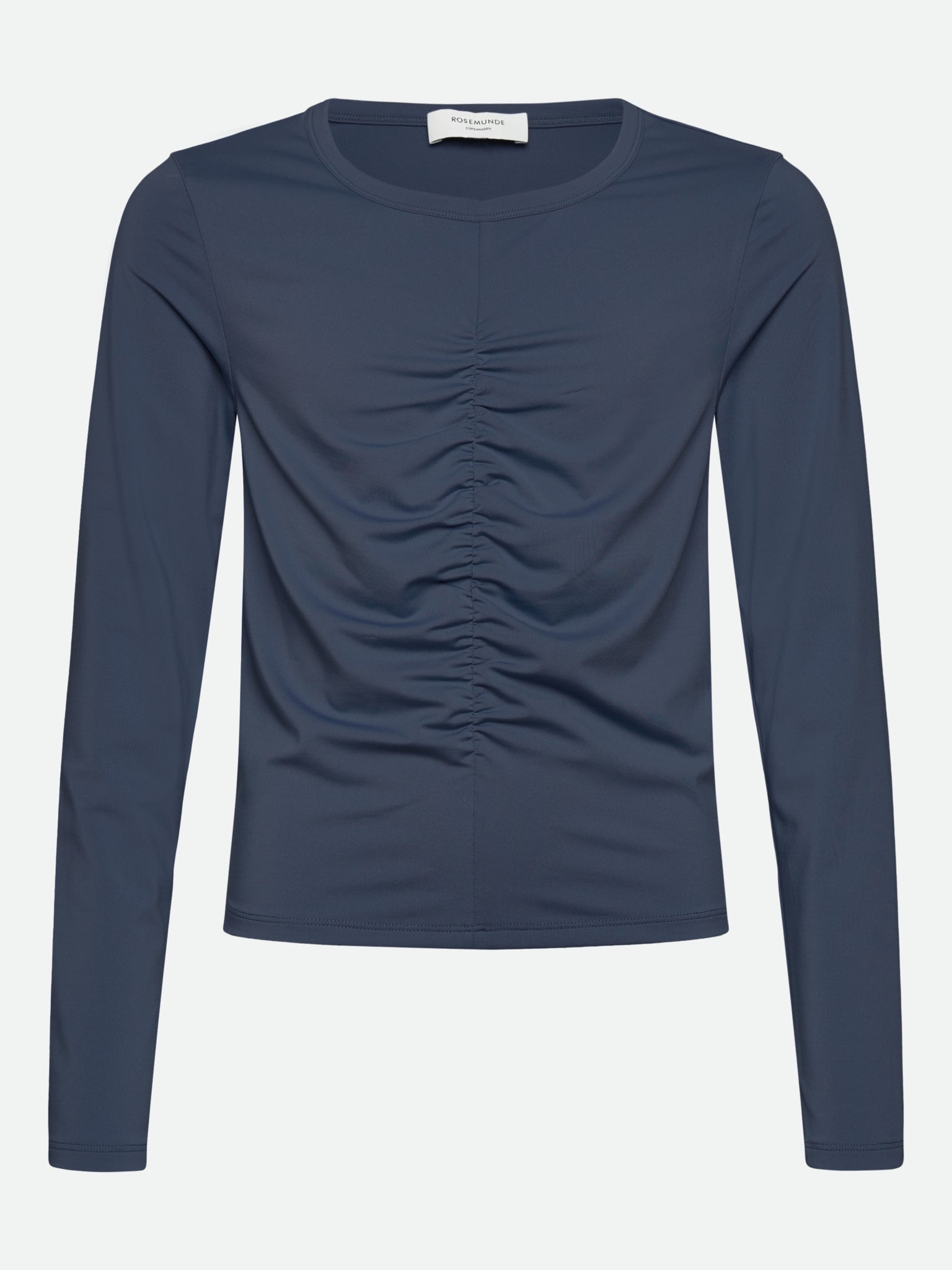 RKBillie LS Short Wrinkle T-shirt T-SHIRT LS Rosemunde Girls 128 Insignia blue