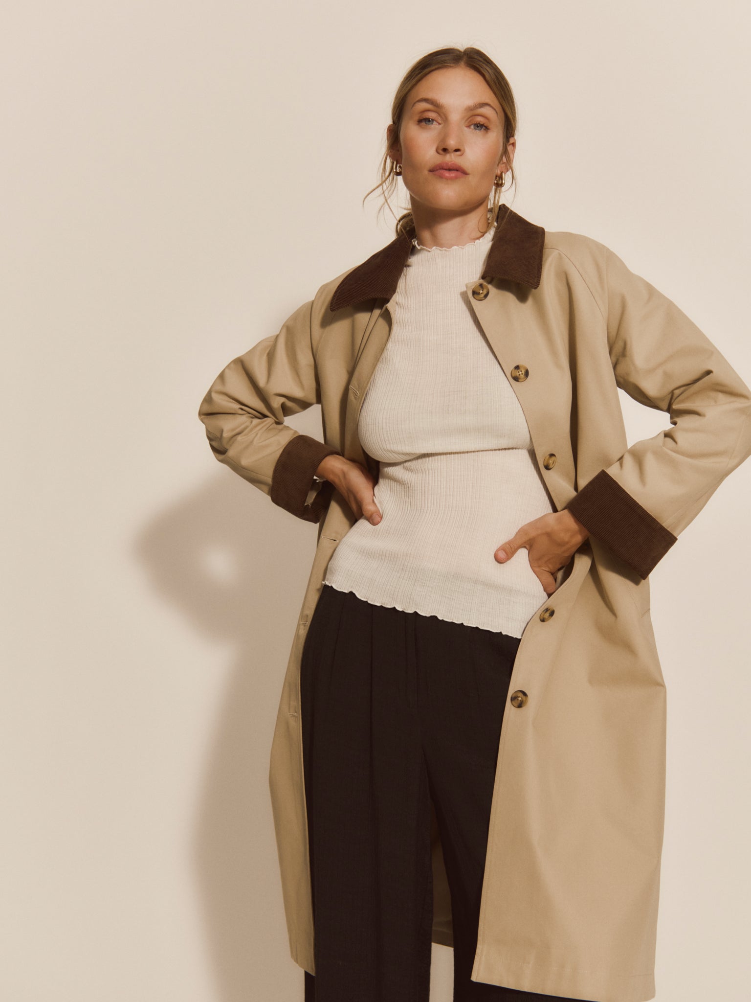 RWDijon LS Long Mac Coat COAT Rosemunde Woman