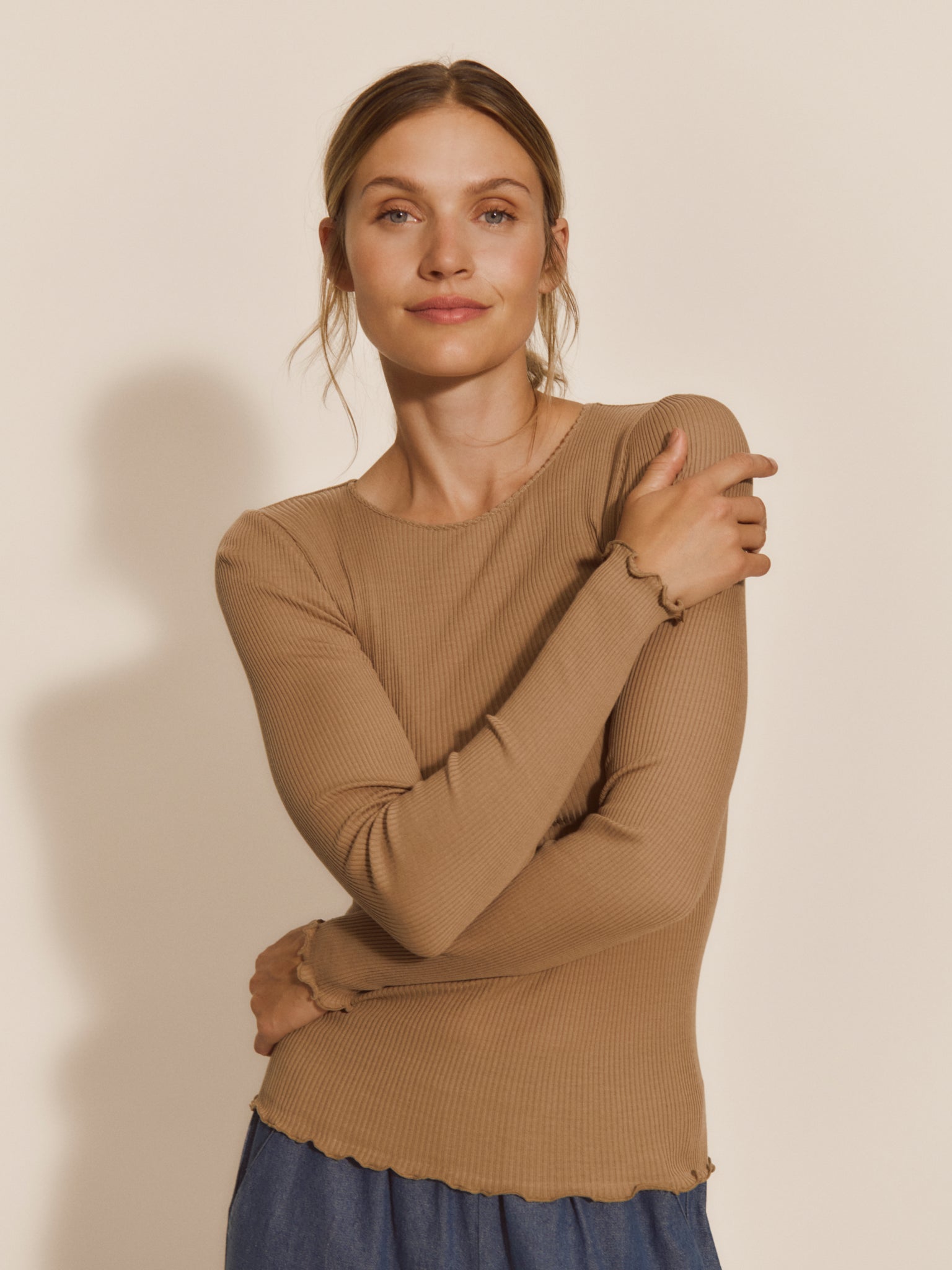 RMWBalta Modal LS O-Neck T-shirt T-SHIRT LS Rosemunde Woman