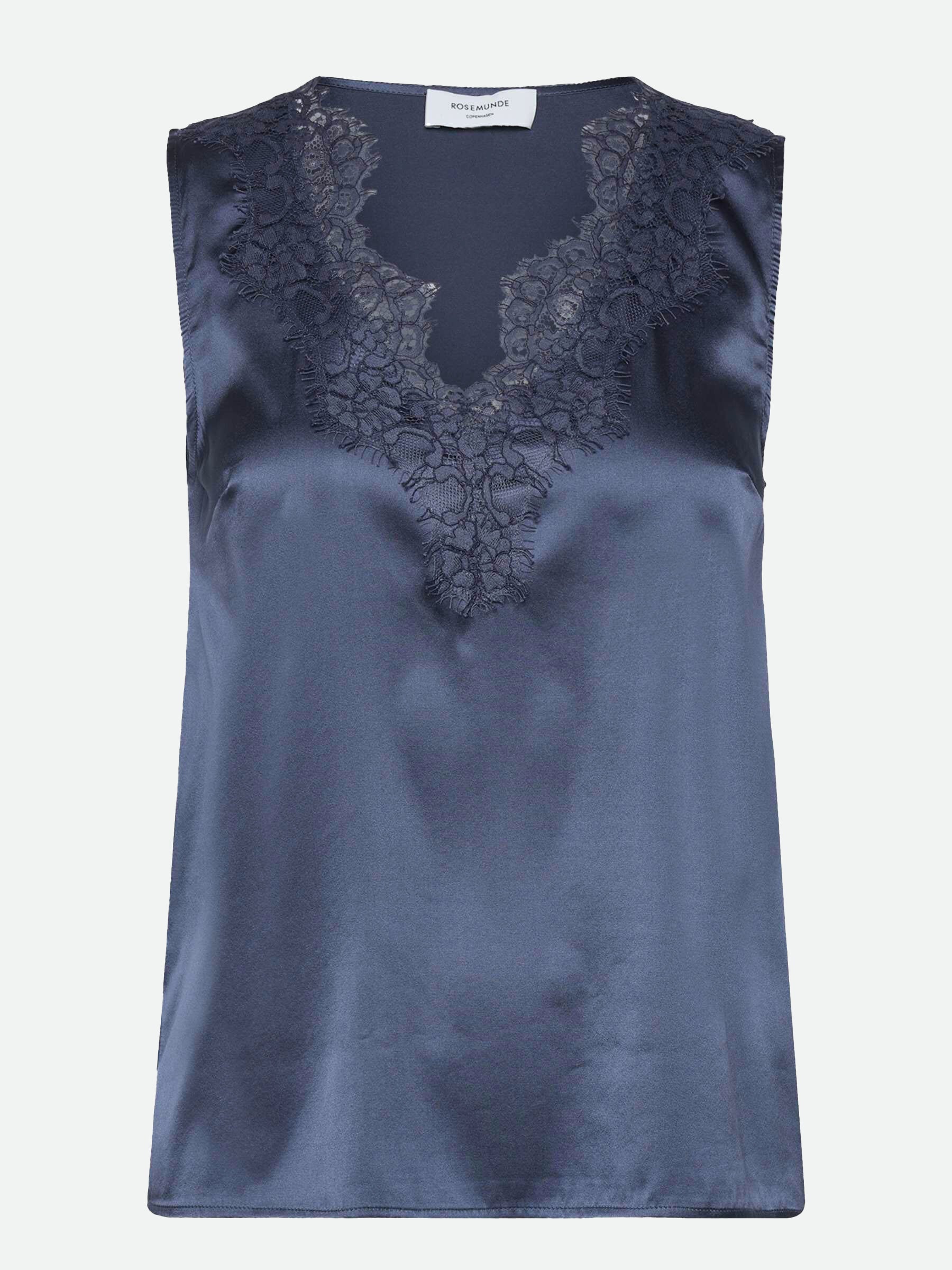 RWJade Silk top with lace