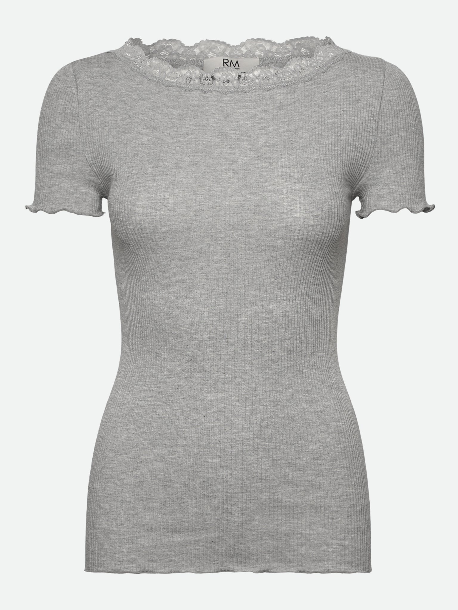 RMWBalta Modal SS Boatneck T-shirt T-SHIRT SS Rosemunde Woman S light grey melange