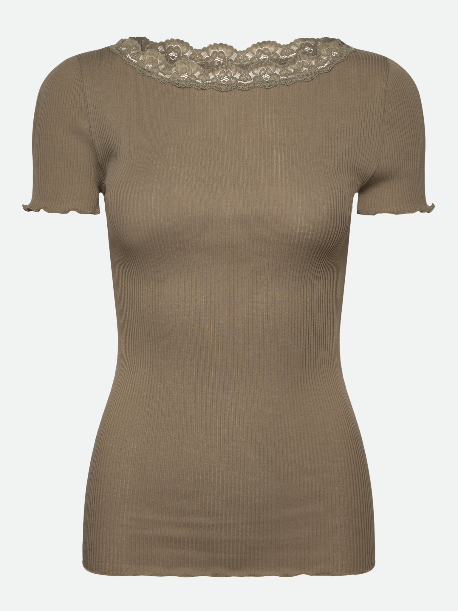 RMWBalta Modal SS Boatneck T-shirt T-SHIRT SS Rosemunde Woman XS dusky green