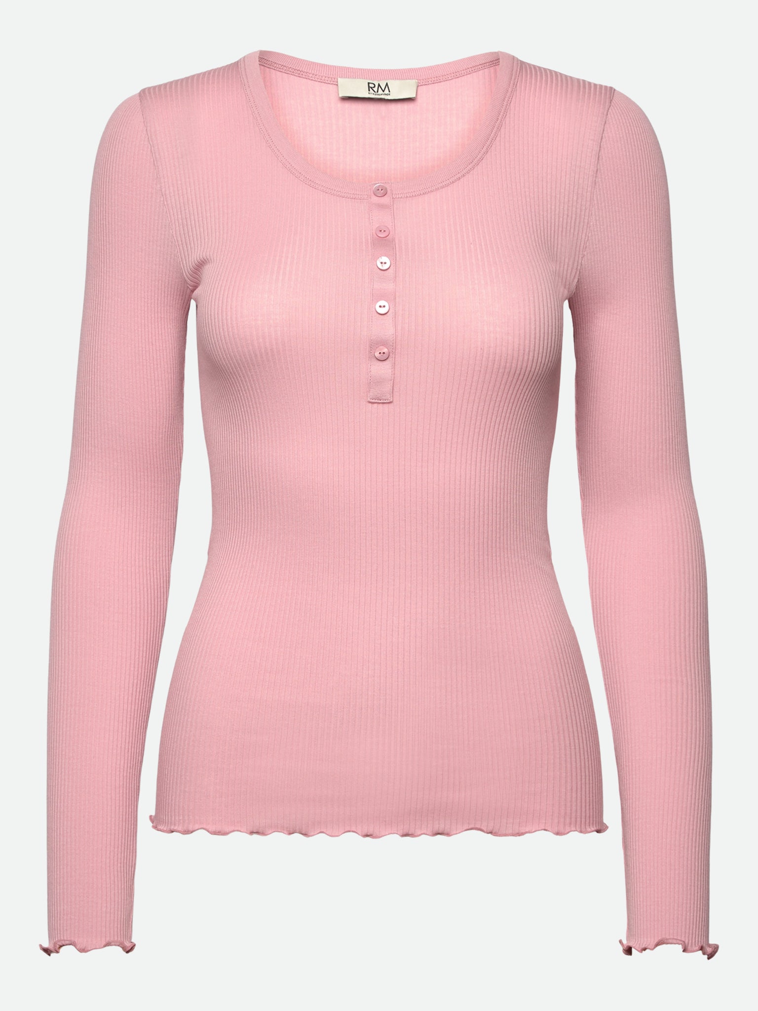RMWBalta Modal LS Placket T-shirt T-SHIRT LS Rosemunde Woman XS Zephyr
