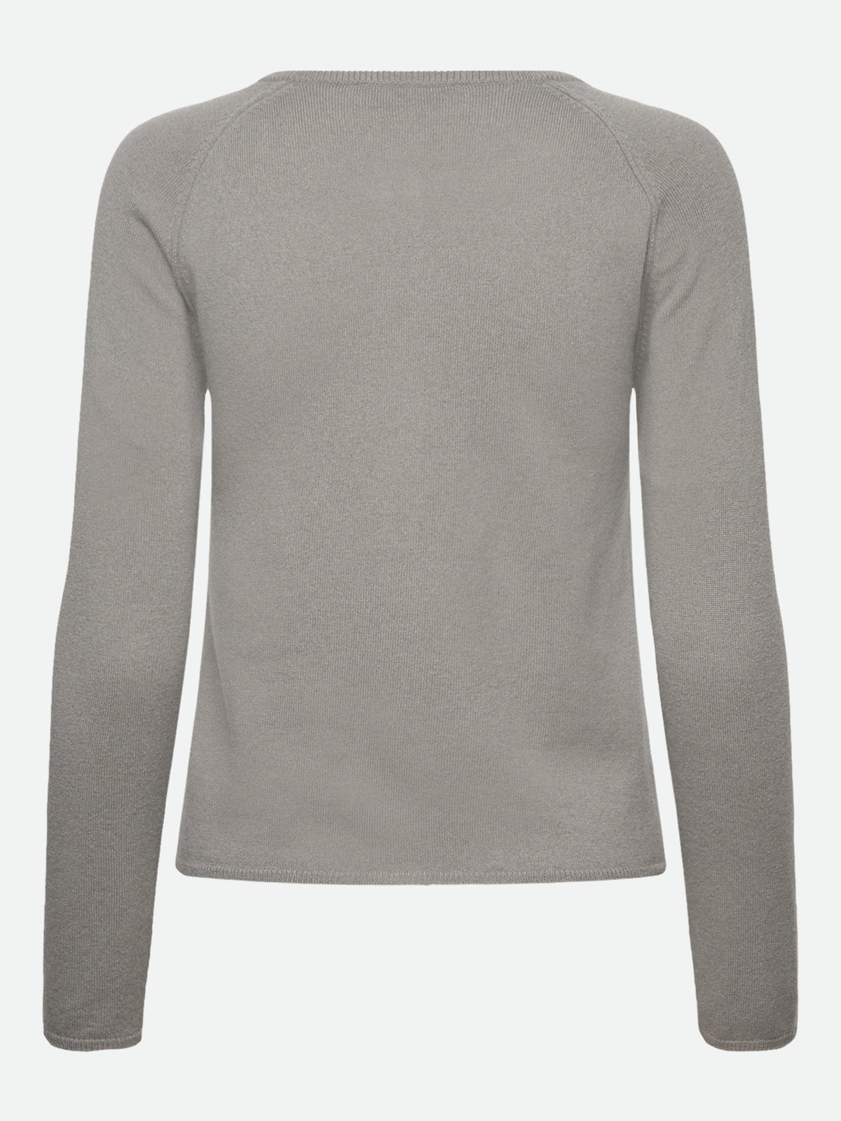 RWLaica Cashmere Long Sleeve O-neck Raglan Cardigan