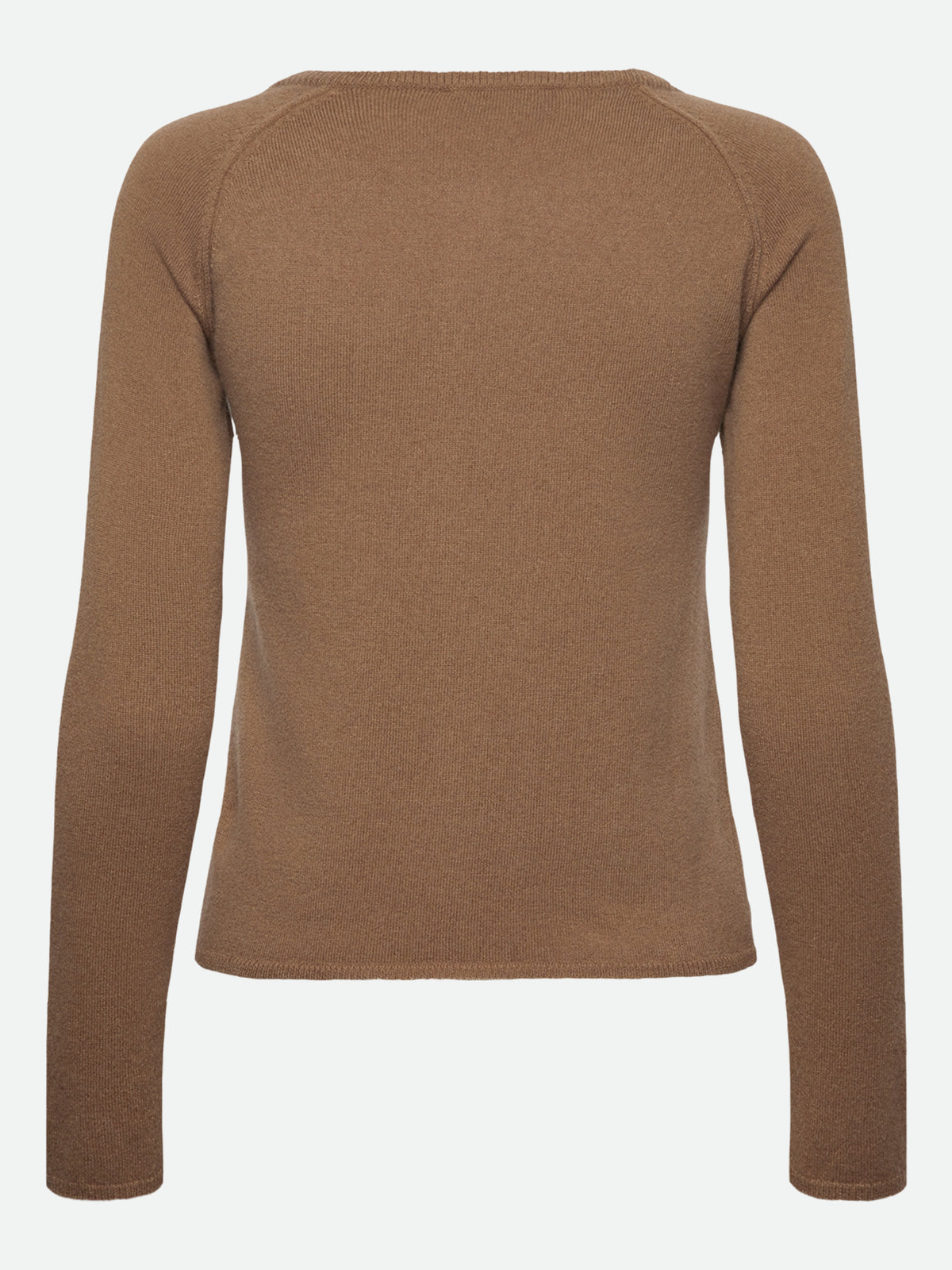 RWLaica Cashmere Long Sleeve O-neck Raglan Cardigan