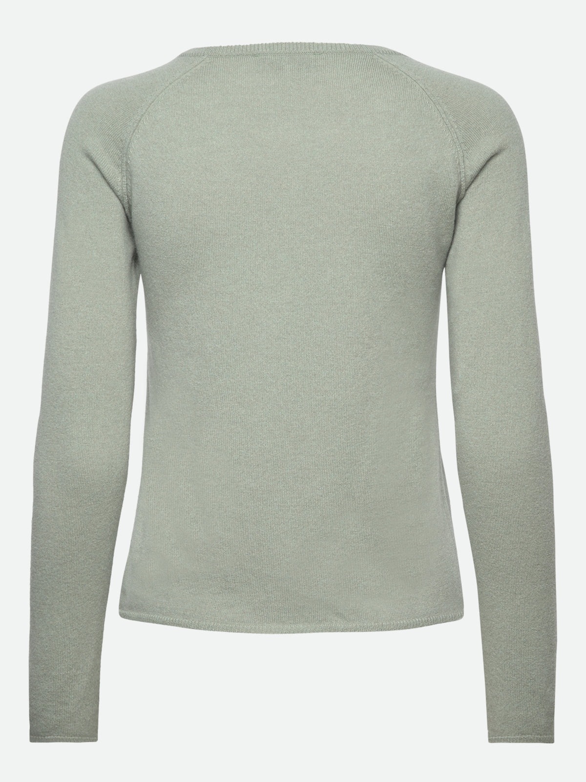 RWLaica Cashmere Long Sleeve O-neck Raglan Cardigan