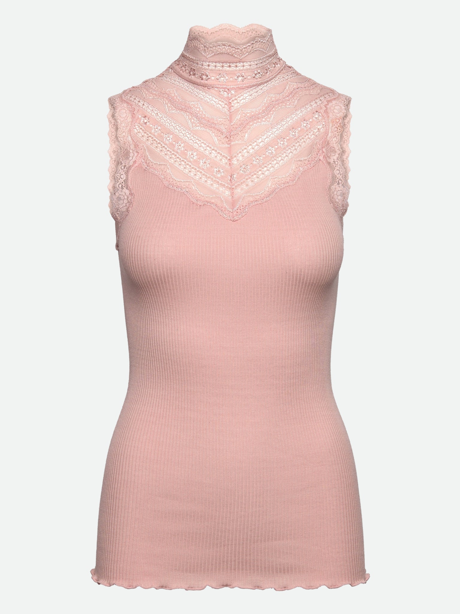 RWBenita Silke SL Turtleneck blonde Top