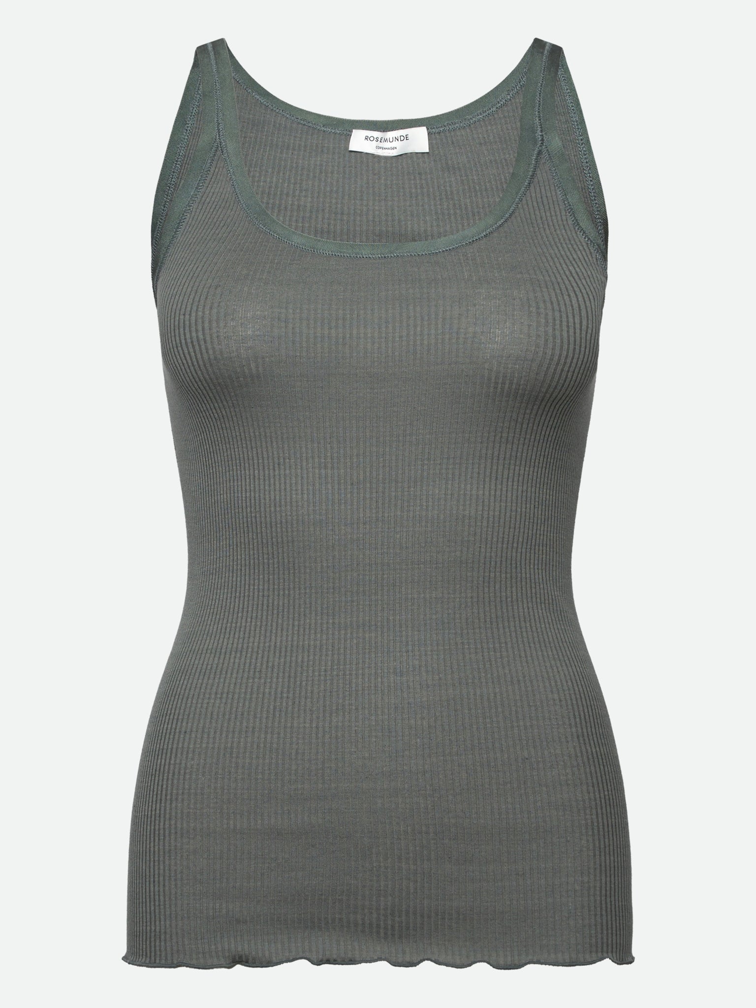 RWBelle Silk U-neck Strap Elastic Top