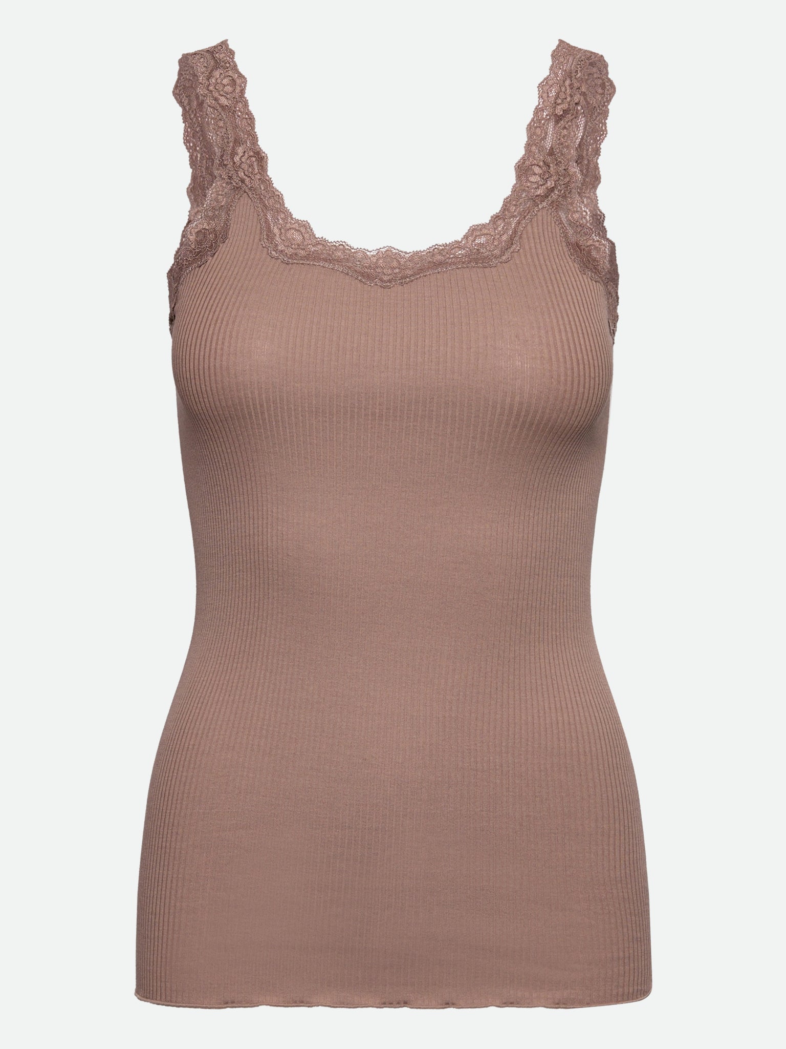 RWBabette Silk SL Deep Back Lace Top