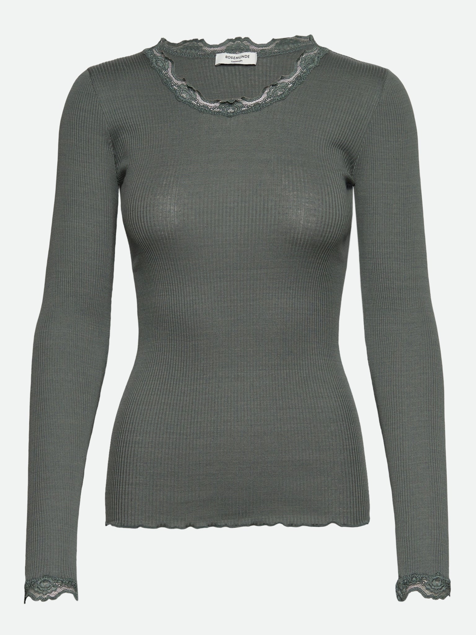 RWBabette Silke langærmet Blonde T-shirt