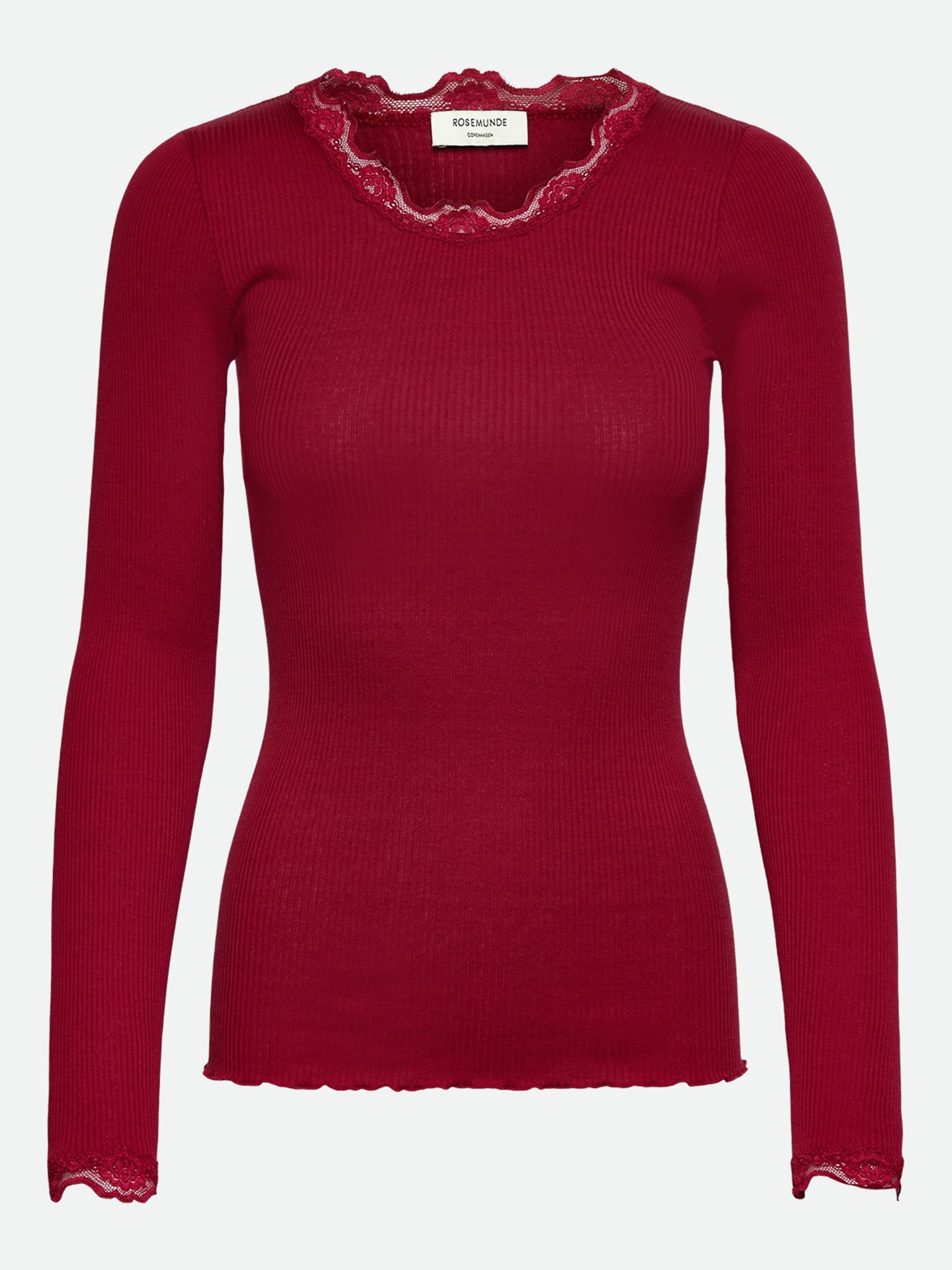 RWBabette Silke langærmet Blonde T-shirt