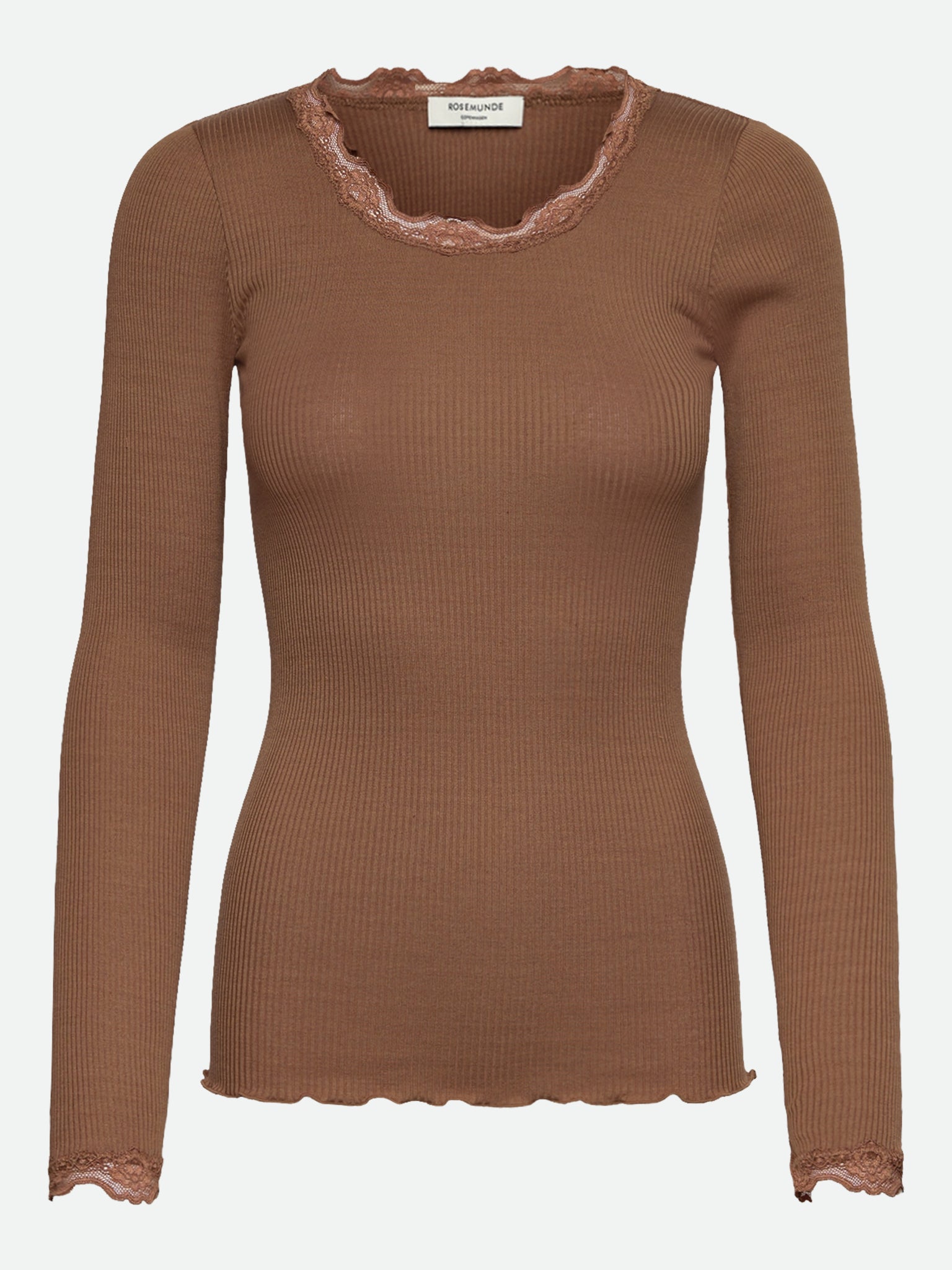 RWBabette Silke langærmet Blonde T-shirt