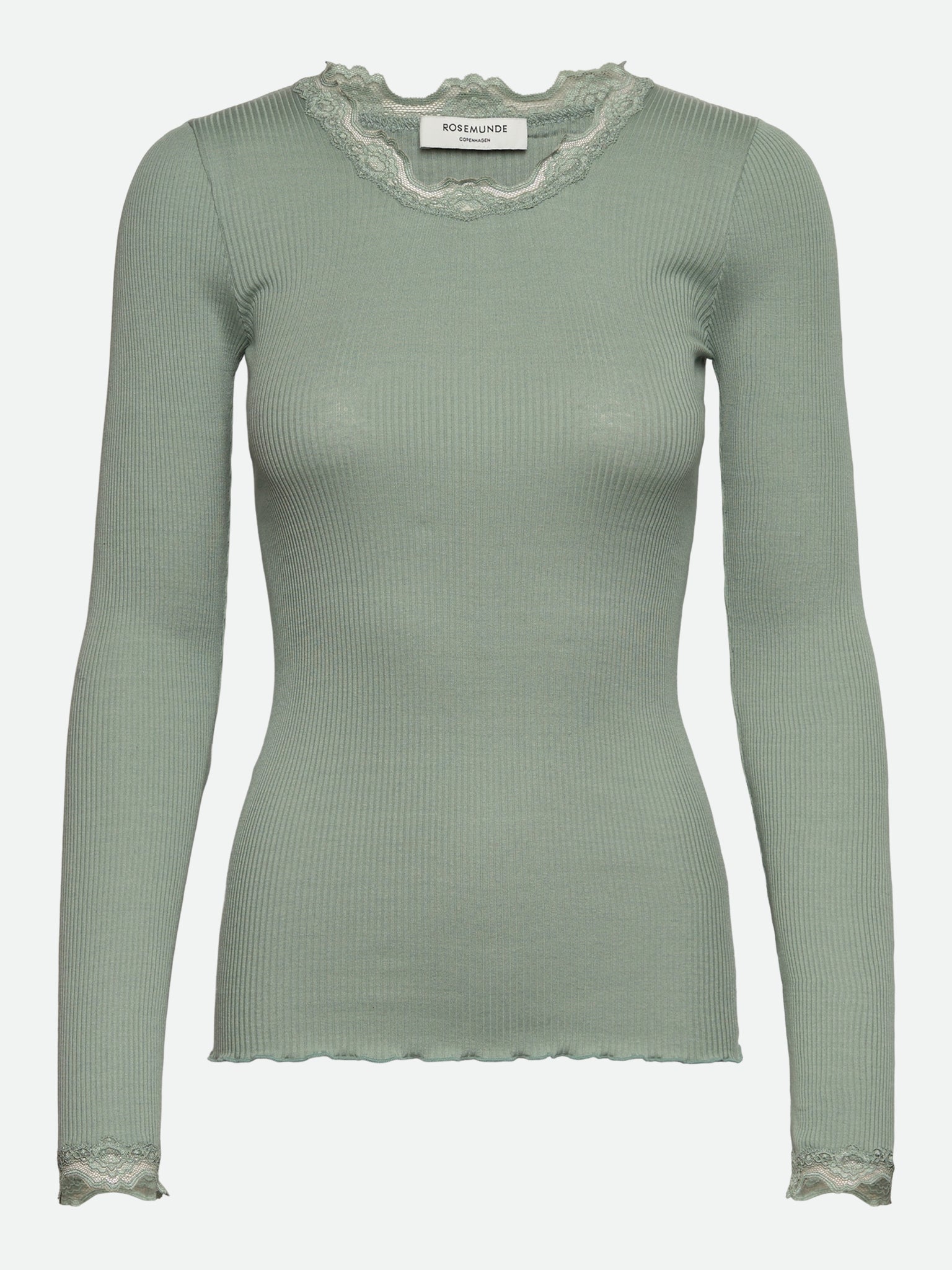 RWBabette Silke langærmet Blonde T-shirt