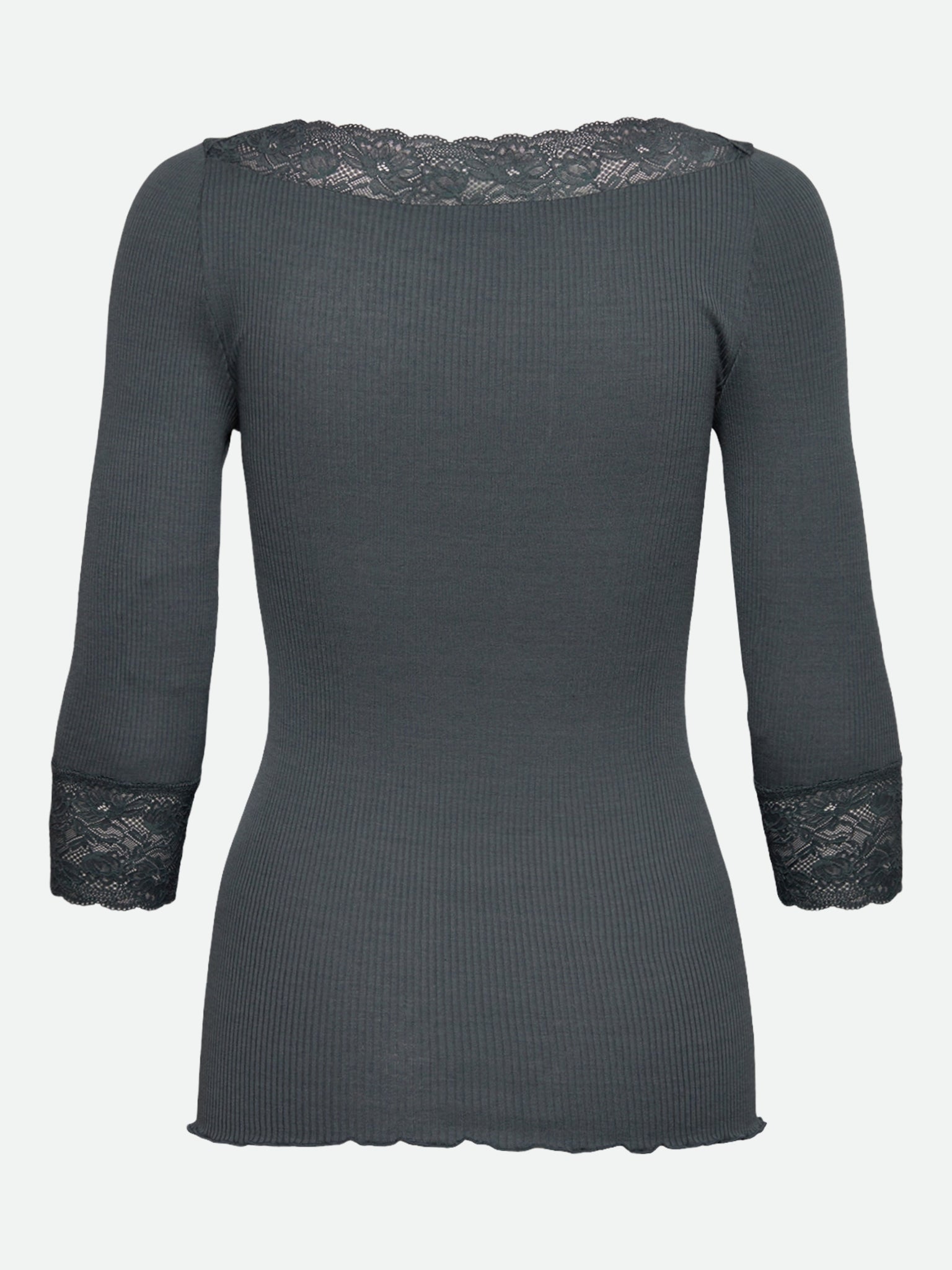 RWBeatha Silk 3/4 Sleeve Boatneck Lace T-shirt T-SHIRT LS Rosemunde Woman
