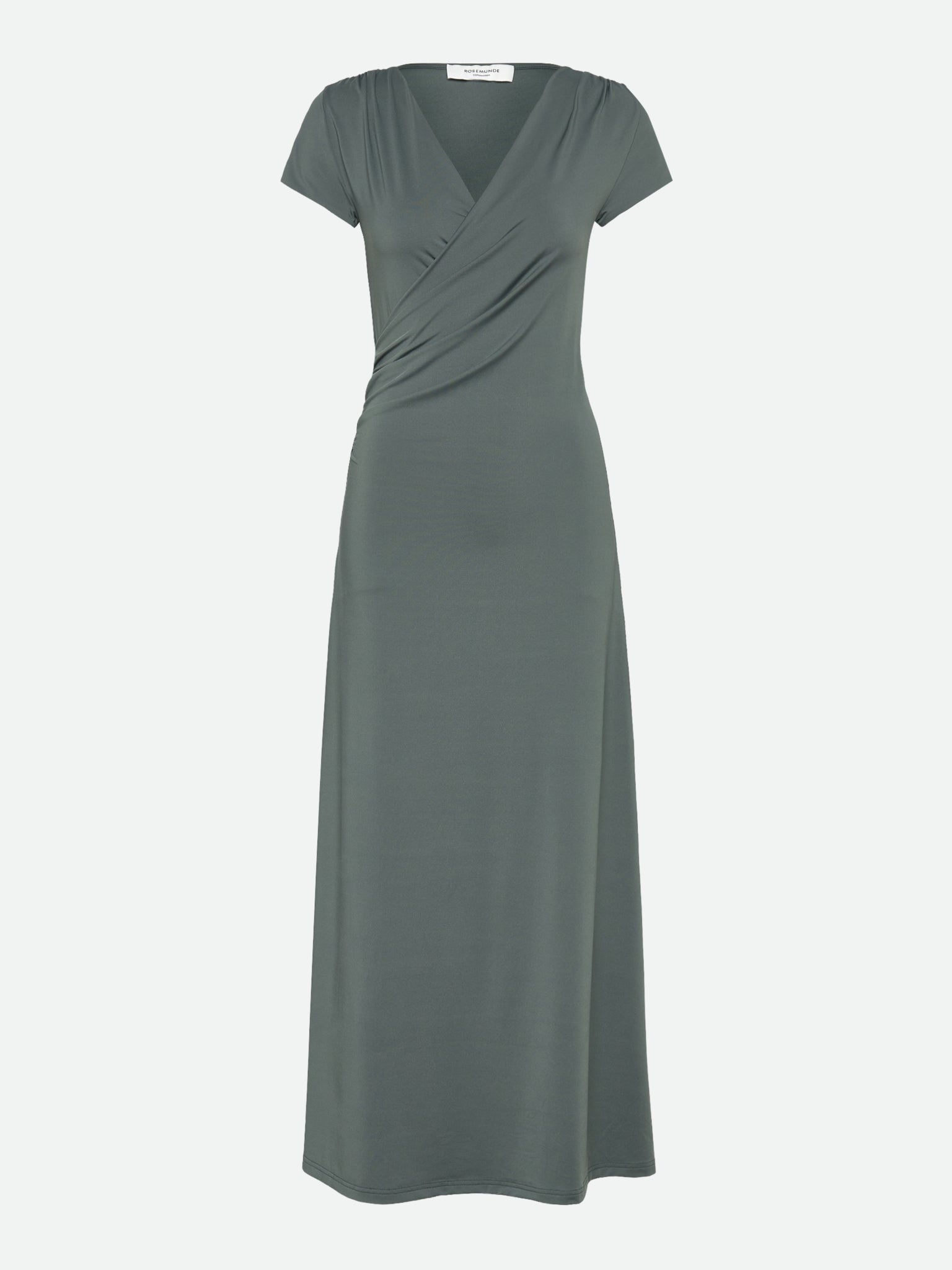 RWBillie Capsleeve Wrap Long Dress