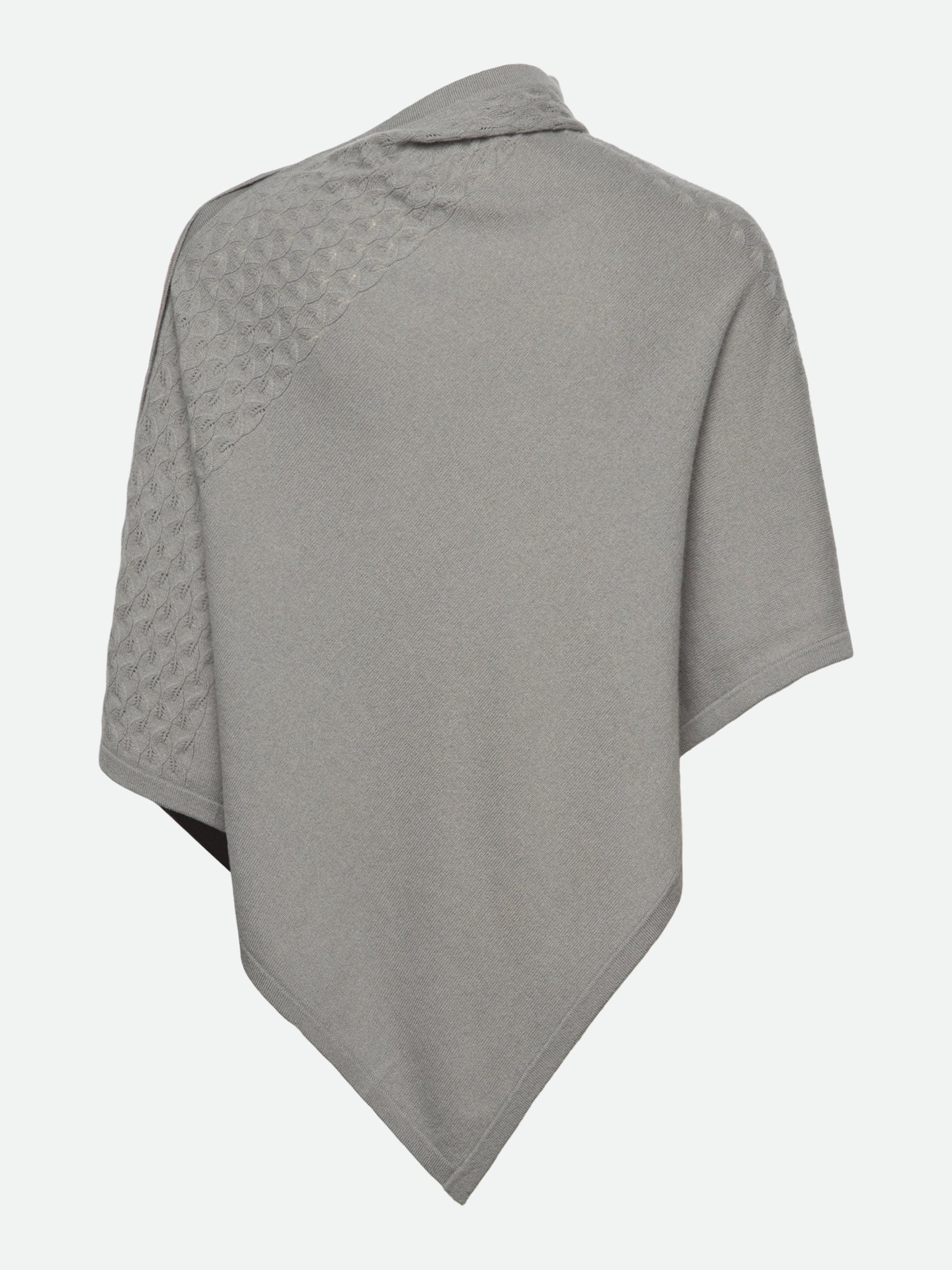 RWLaica Cashmere Pointelle Poncho PONCHO Jiaxing Qianyun USD