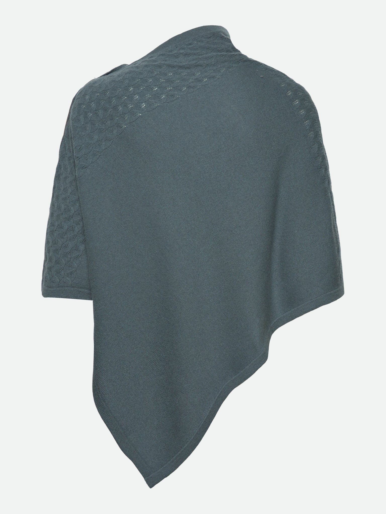 RWLaica Cashmere Pointelle Poncho PONCHO Jiaxing Qianyun USD