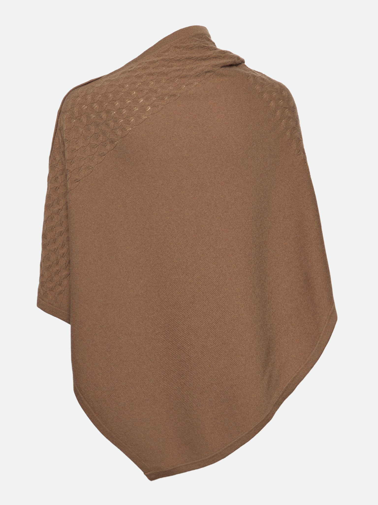 RWLaica Cashmere Pointelle Poncho PONCHO Jiaxing Qianyun USD