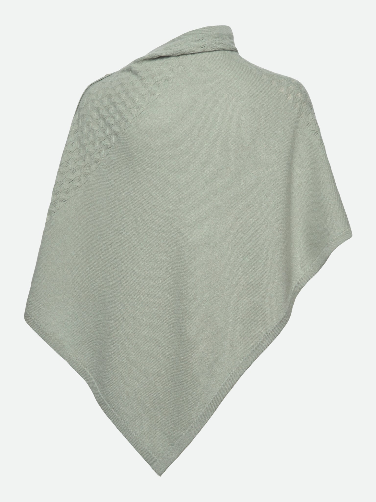 RWLaica Cashmere Pointelle Poncho PONCHO Jiaxing Qianyun USD