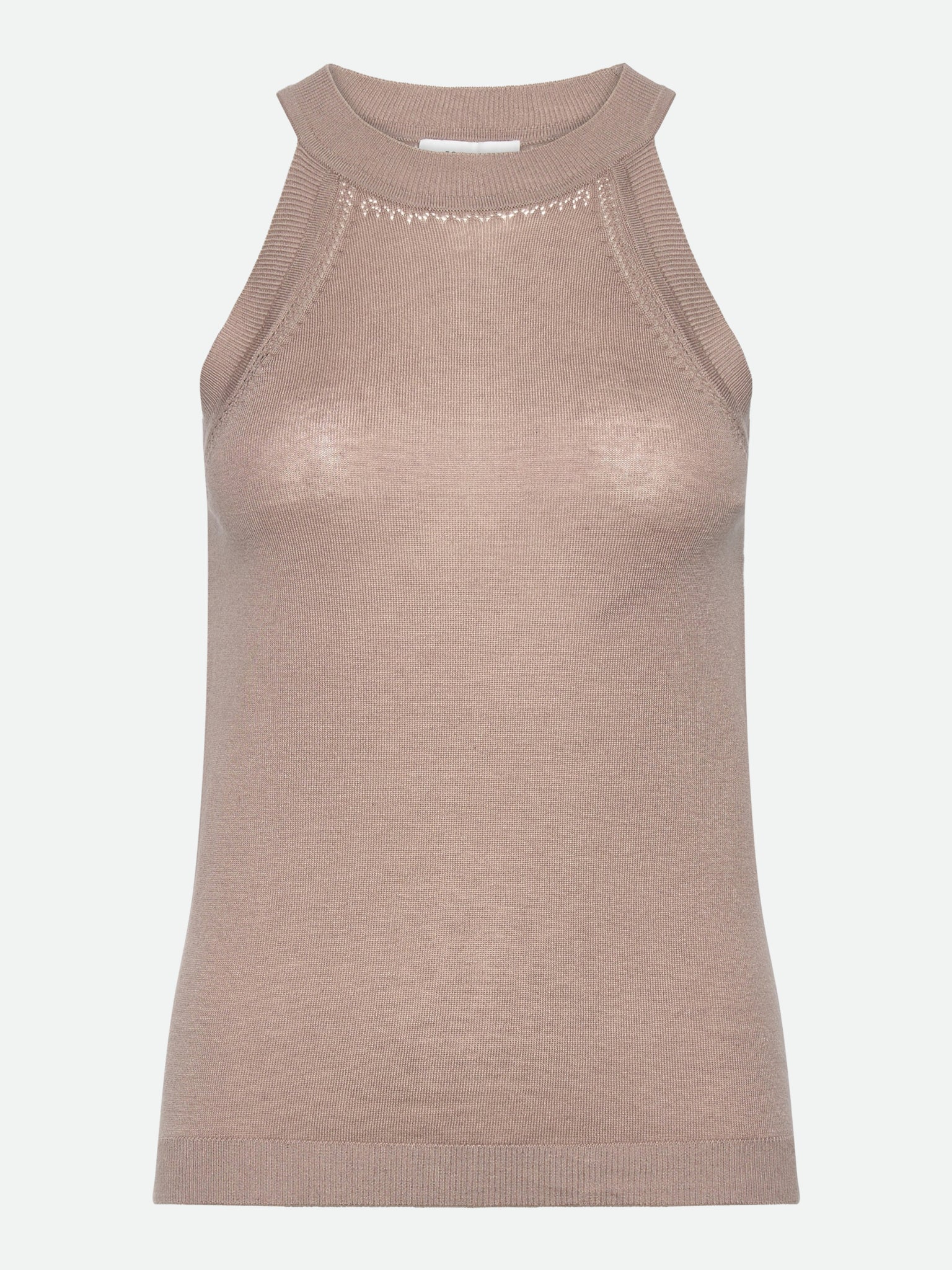 RWSamira Silk SL Top TOP Rosemunde Woman XS mocha meringue