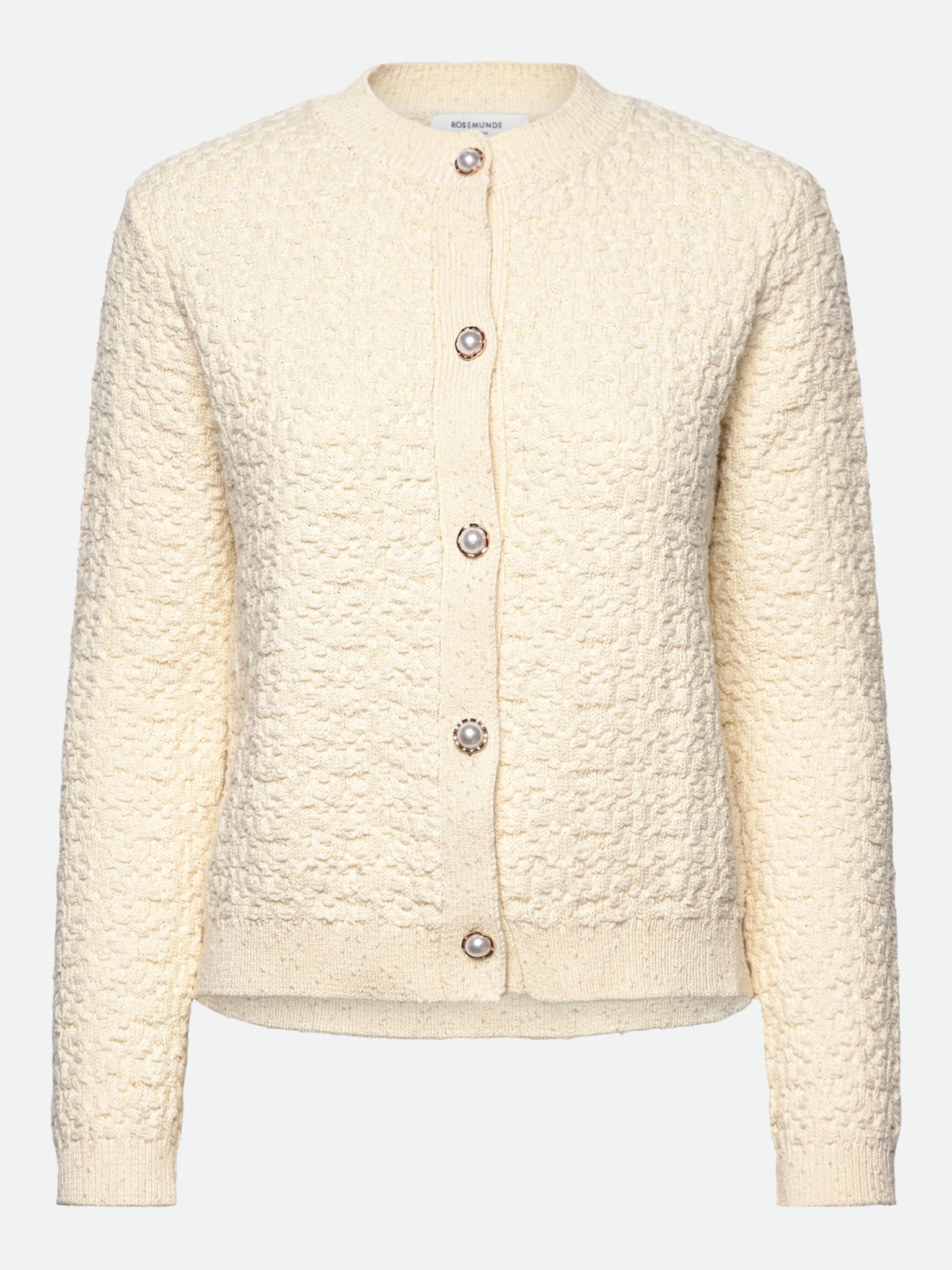 RWNice LS Knit Jacket JACKET Rosemunde Woman XS ivory