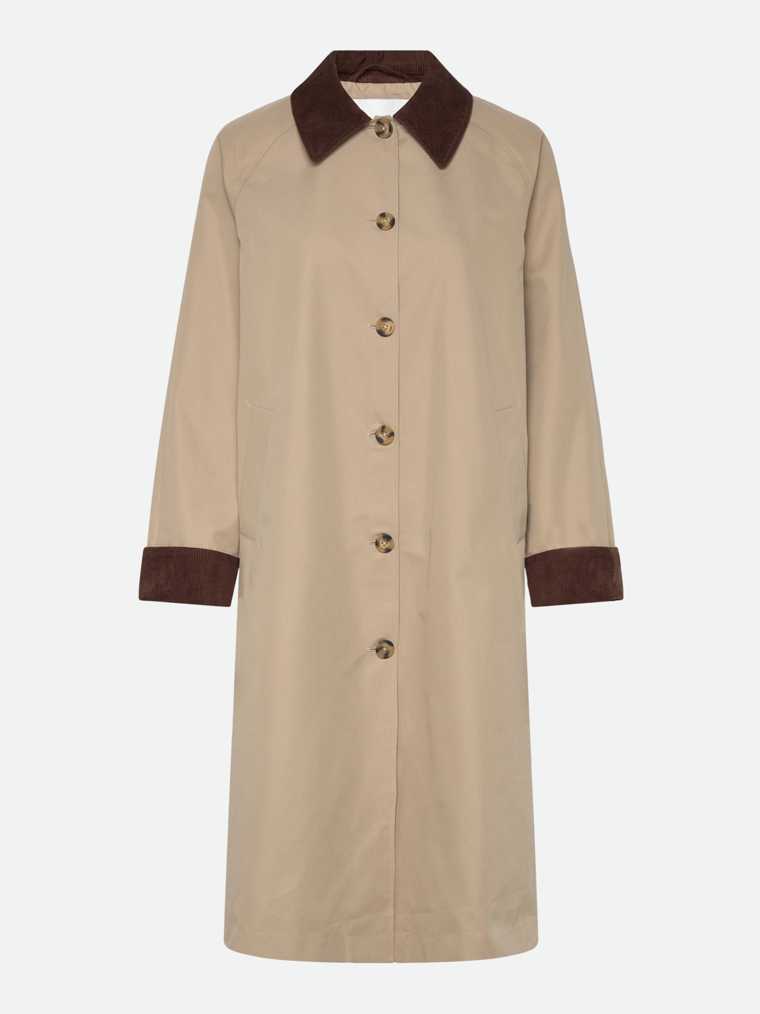 RWDijon LS Long Mac Coat COAT Rosemunde Woman 34 beige