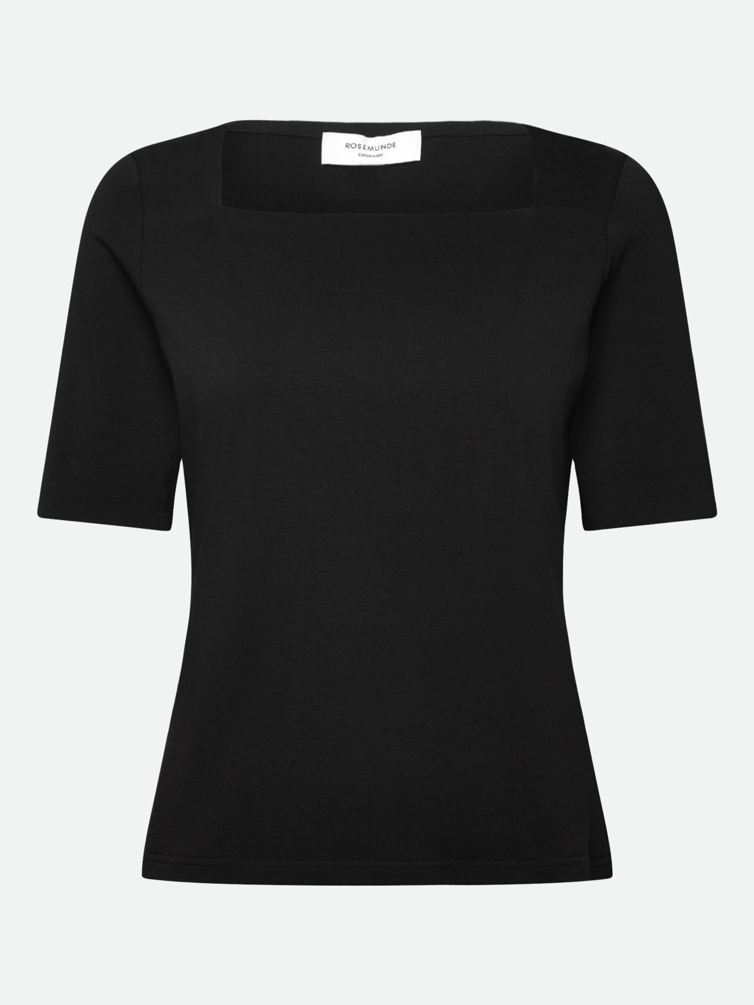 RWNatali Organic Square 2/4 T-shirt T-SHIRT SS Rosemunde Woman XS black