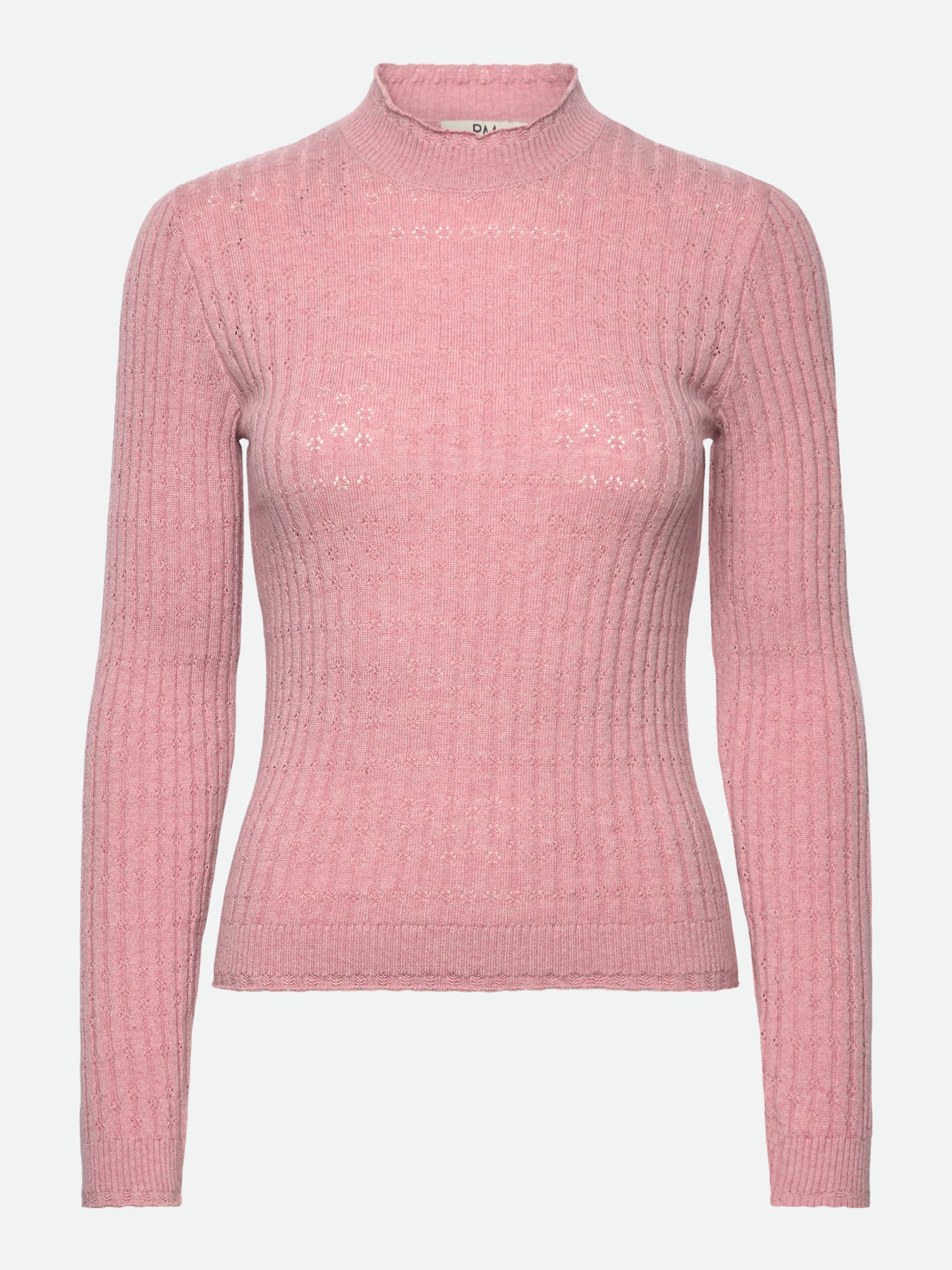 RMWSofia Pointelle LS Pullover PULLOVER Rosemunde Woman XS zephyr melange