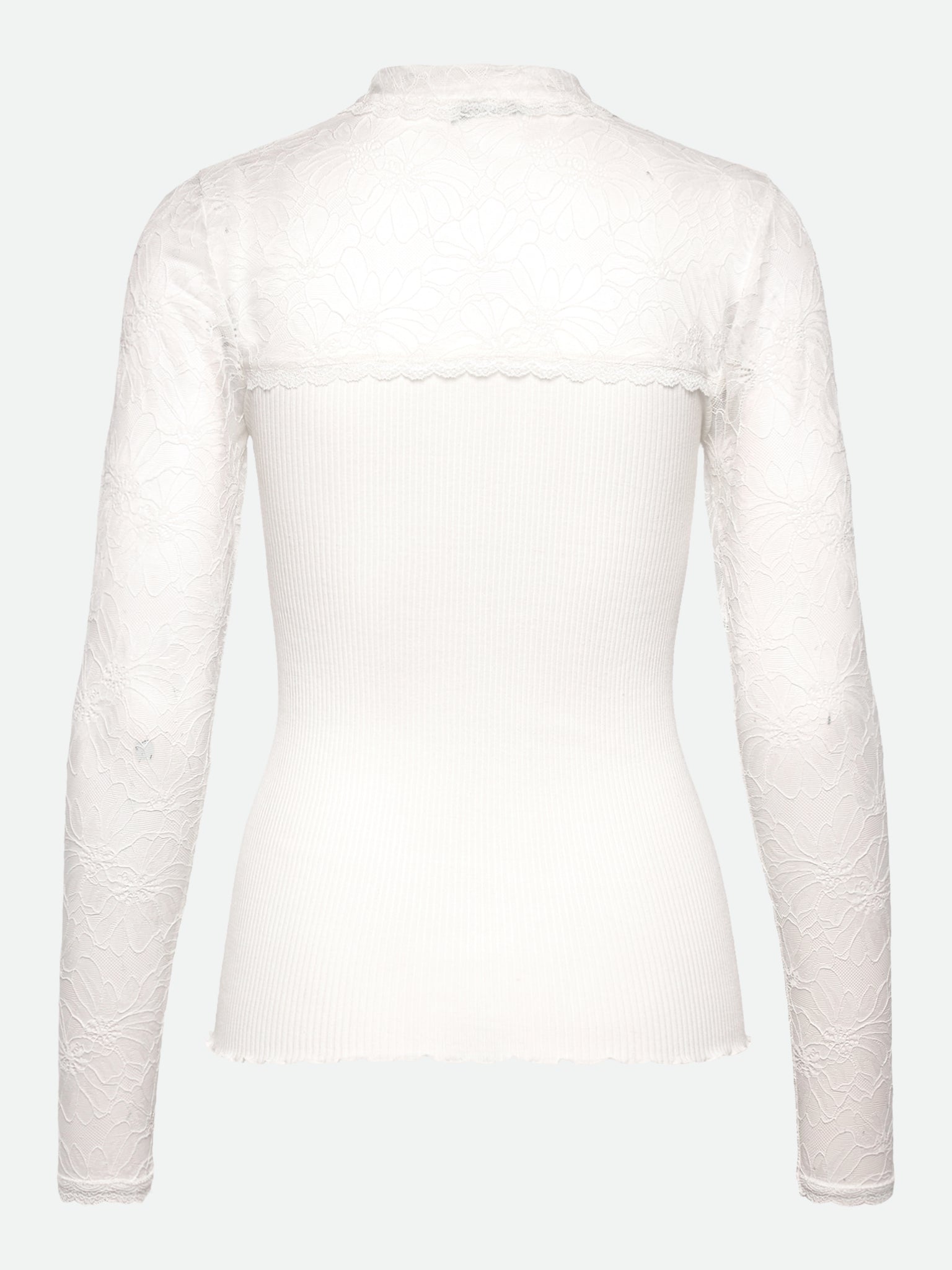 RWBeatha Silk LS Lace Polo T-shirt T-SHIRT LS Rosemunde Woman