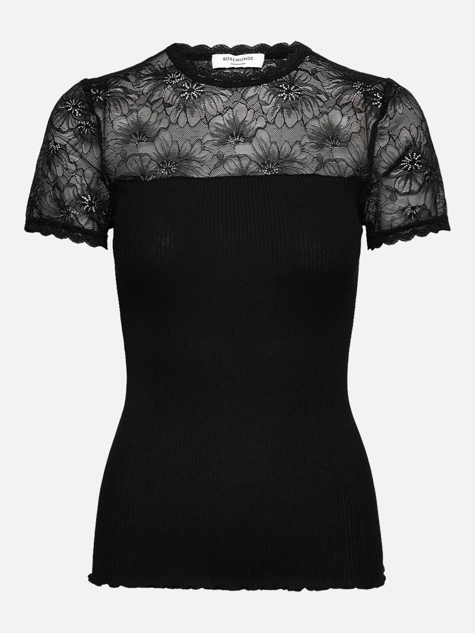 RWBeatha Silk Short Sleeve Lace  T-shirt
