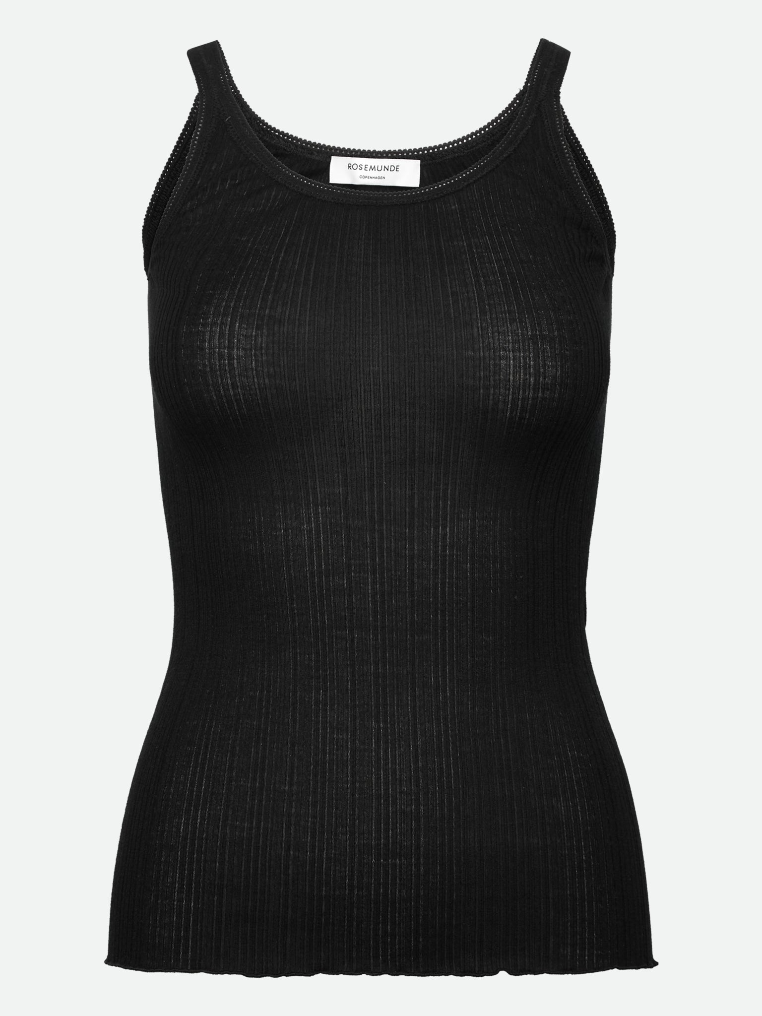 RWElise Wool Strap Top TOP Rosemunde Woman XS black