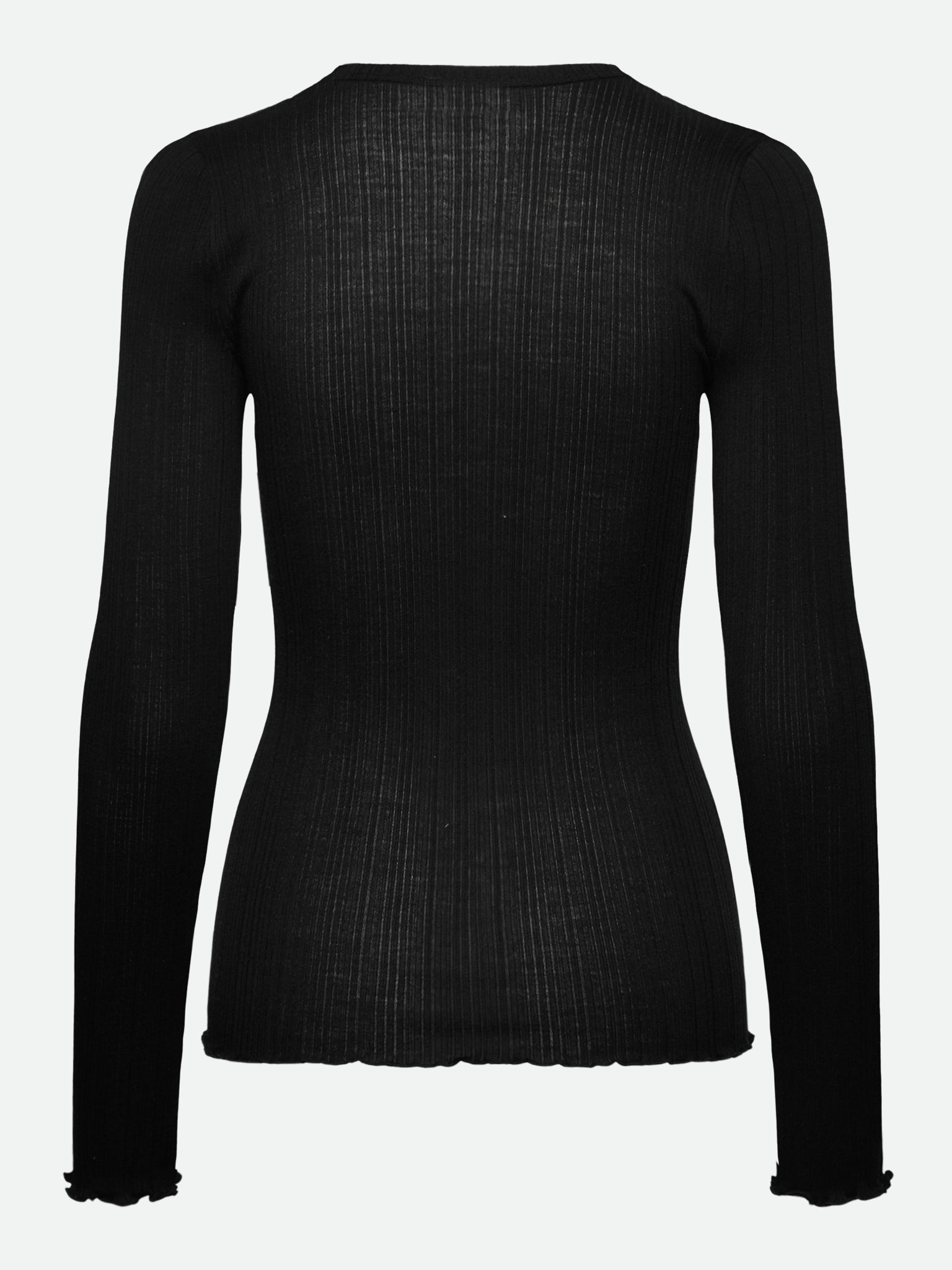 RWElise Wool LS O-neck T-shirt T-SHIRT LS Rosemunde Woman