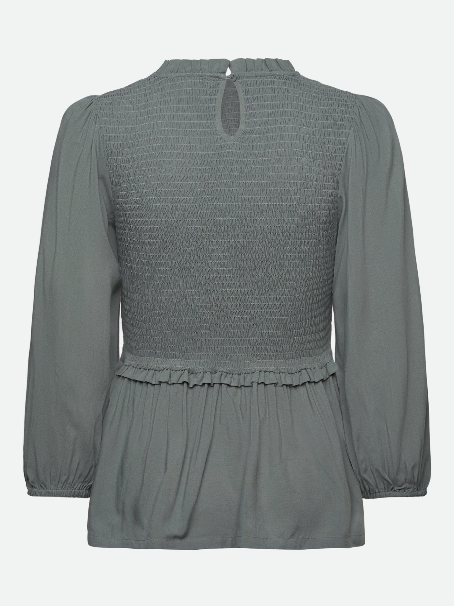 RWElif 3/4 sleeve Smock Blouse