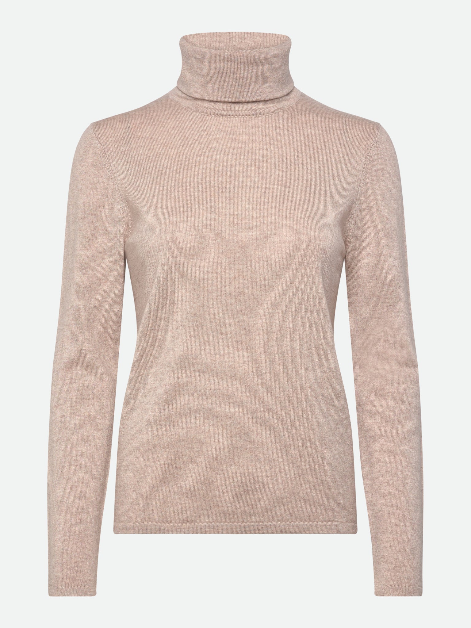 RMWSofia Wool Long Sleeve Roll-neck Pullover Pullover Rosemunde Woman XS light sand melange