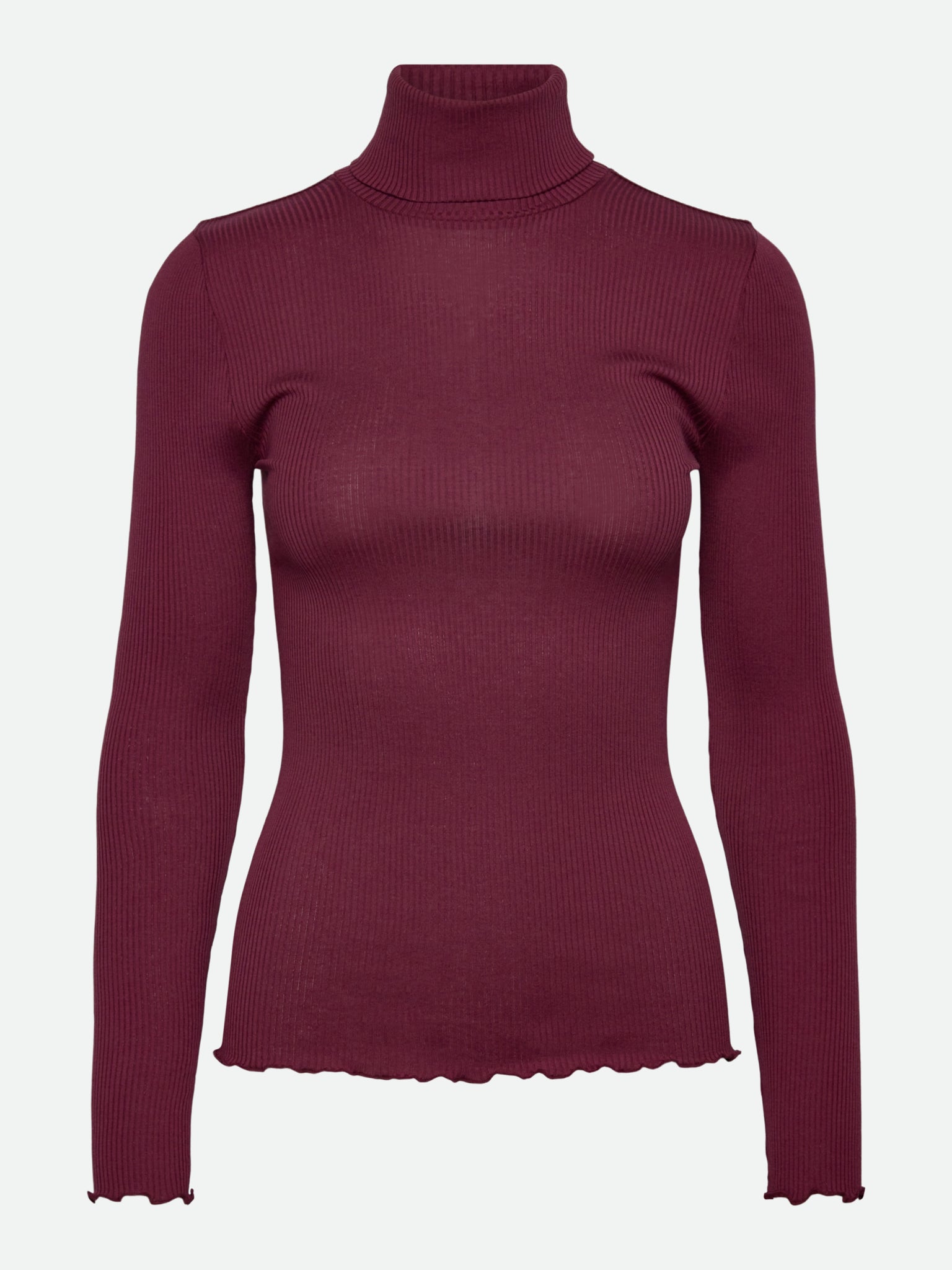 RWBeatha Silk Long Sleeve Rollneck T-shirt T-SHIRT LS Rosemunde Woman