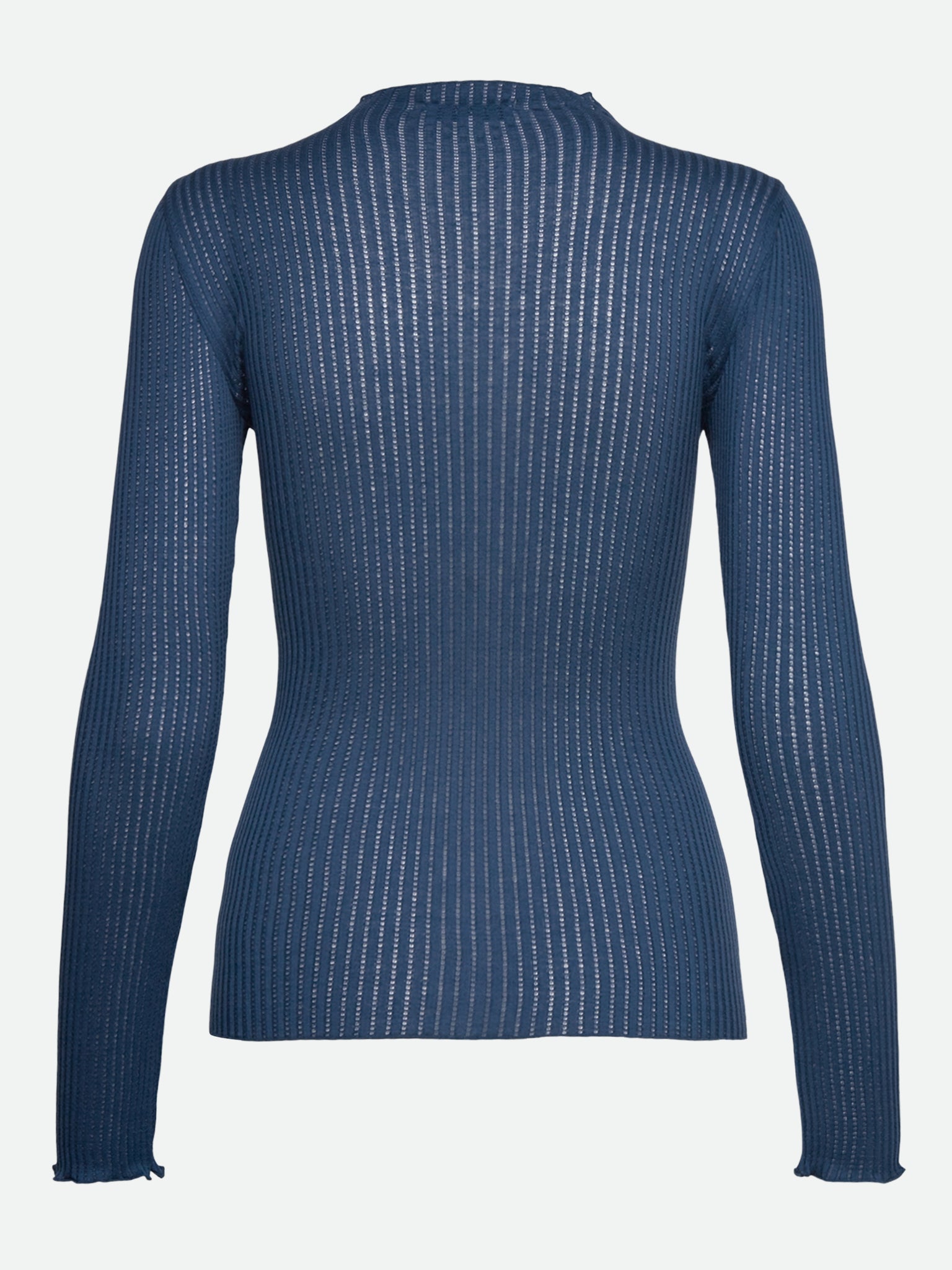 RWBelize Silk Long Sleeve T-neck T-shirt T-SHIRT LS Rosemunde Woman